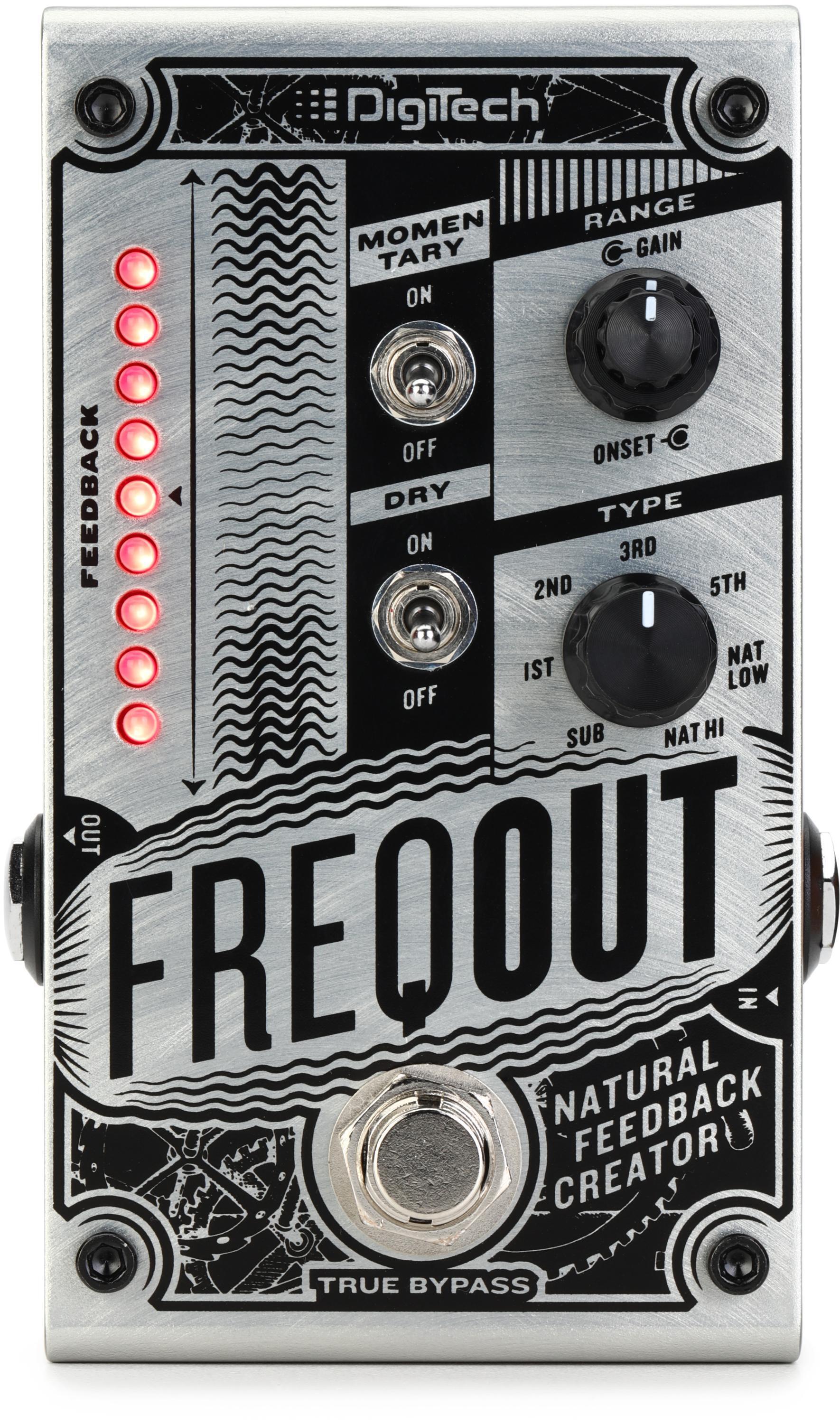 DigiTech FreqOut Natural Feedback Creation Pedal | Sweetwater