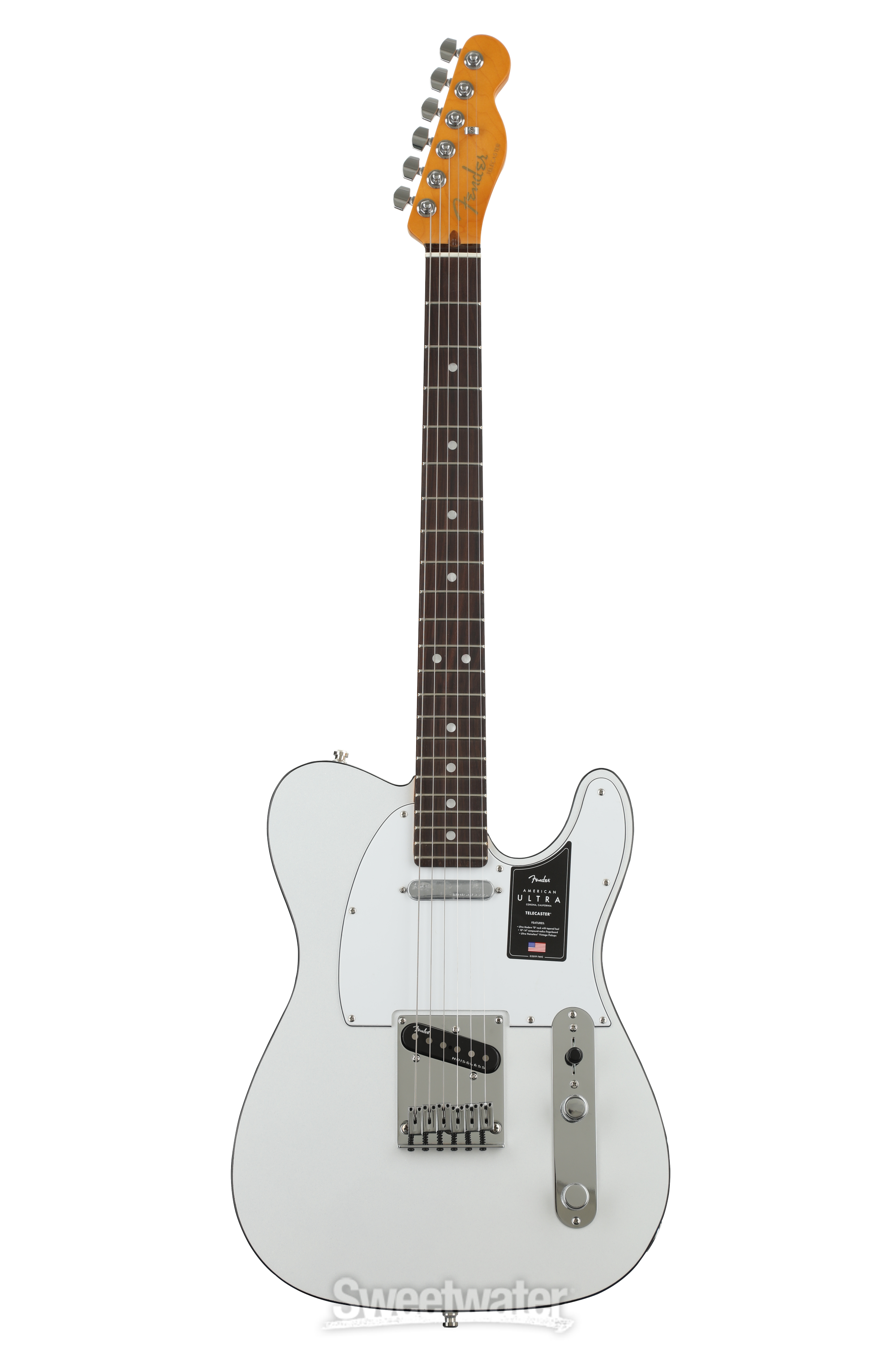 Fender American Ultra Telecaster - Arctic Pearl with Rosewood
