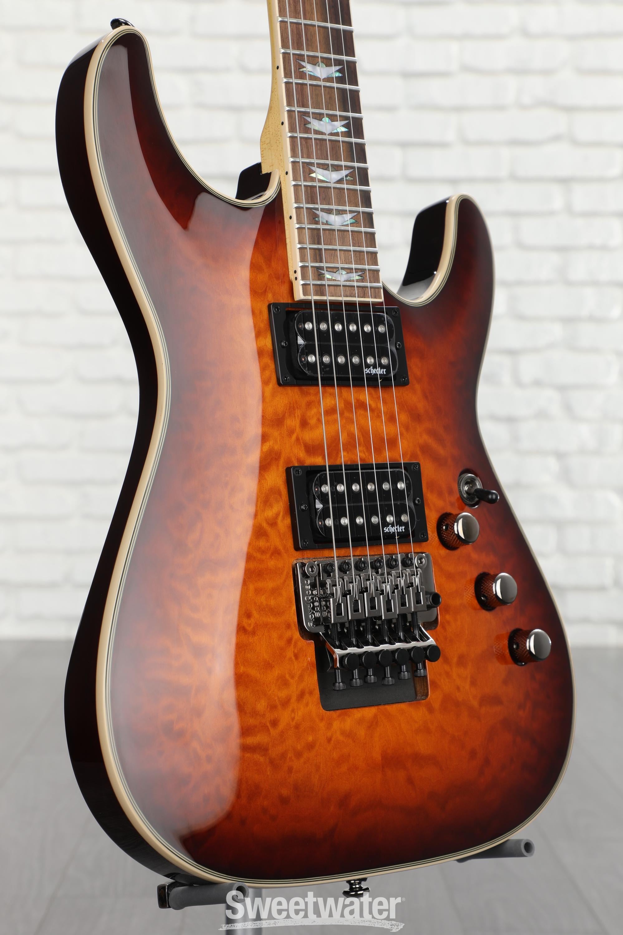 Schecter Omen Extreme-6 FR Electric Guitar - Vintage Sunburst