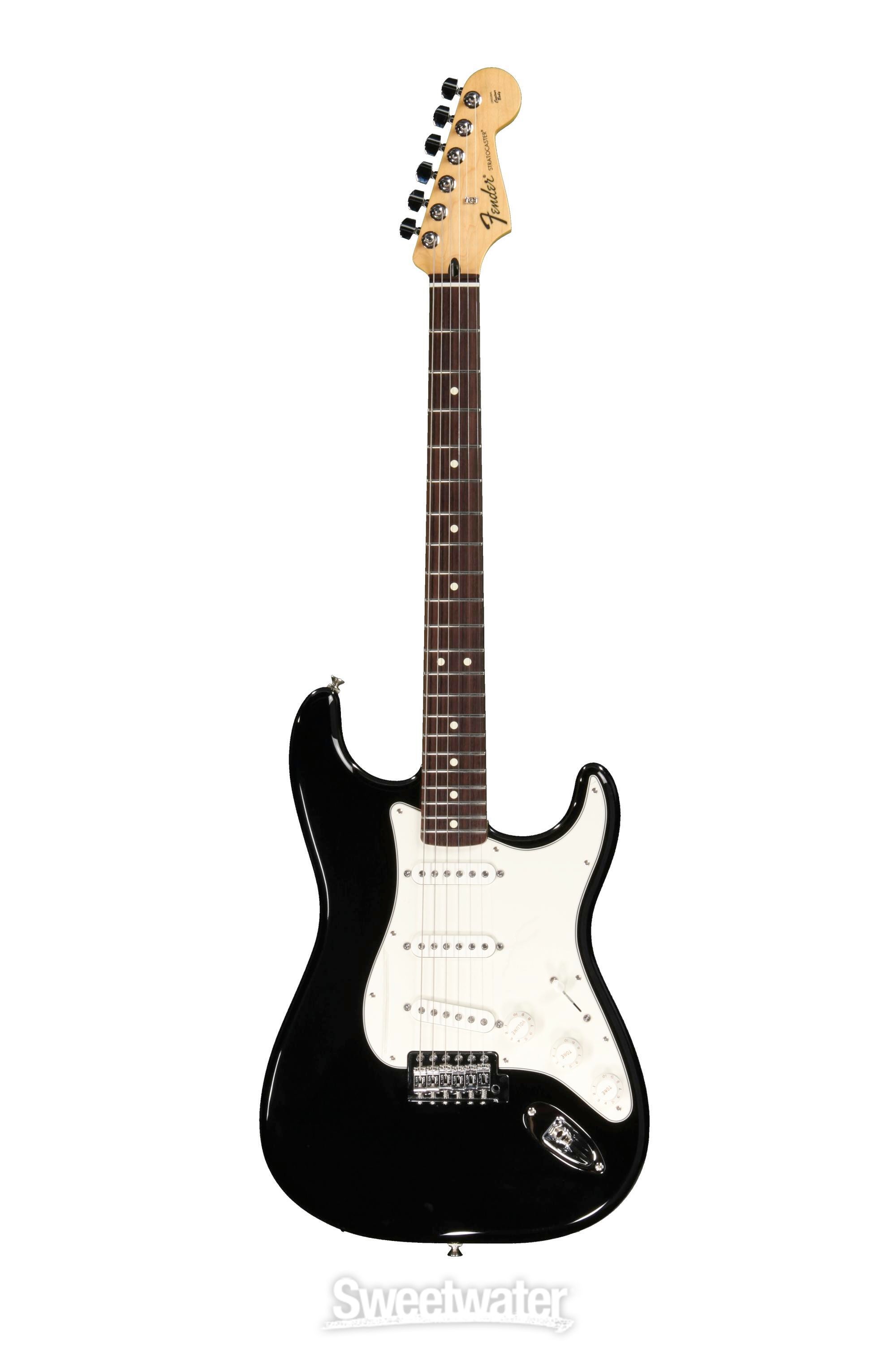 Fender Standard Stratocaster - Black with Rosewood Fingerboard