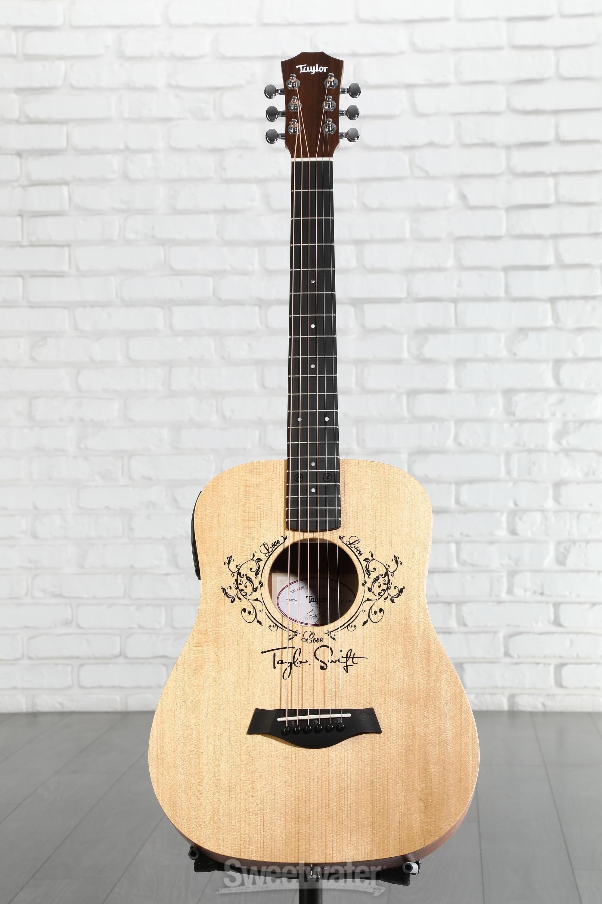 Taylor TSBTe Taylor Swift Acoustic-Electric Guitar - Natural Sitka