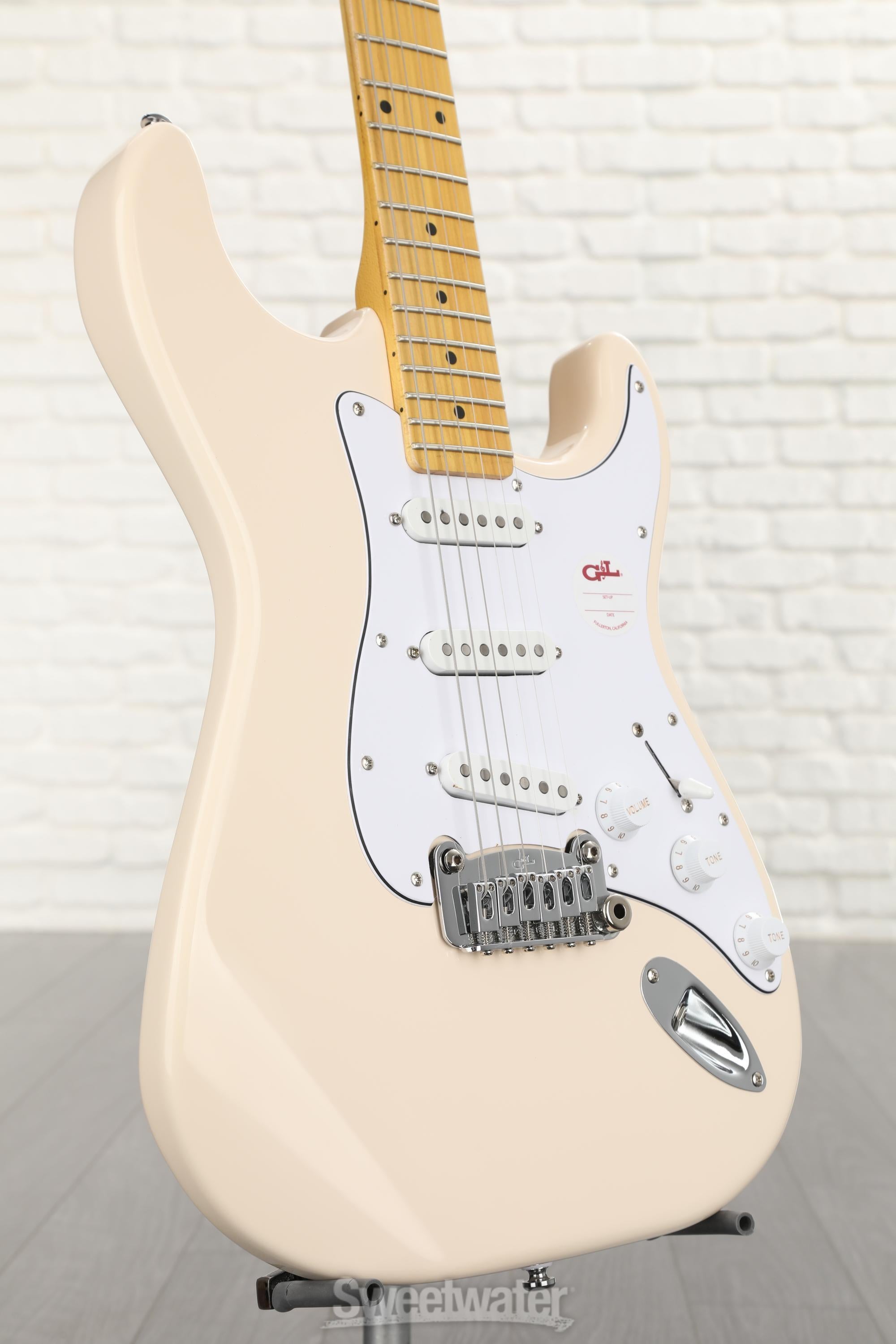 G&L Tribute Legacy Electric Guitar - White | Sweetwater