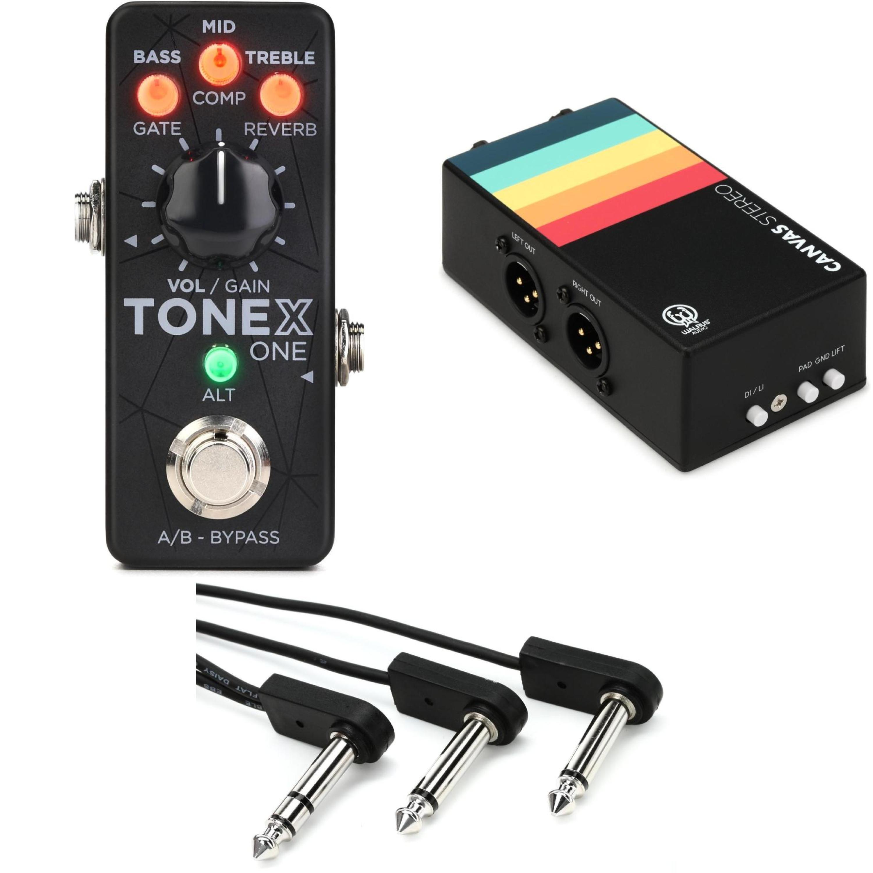 IK Multimedia TONEX ONE Amplifier/Cab/Pedal Modeler with Canvas DI