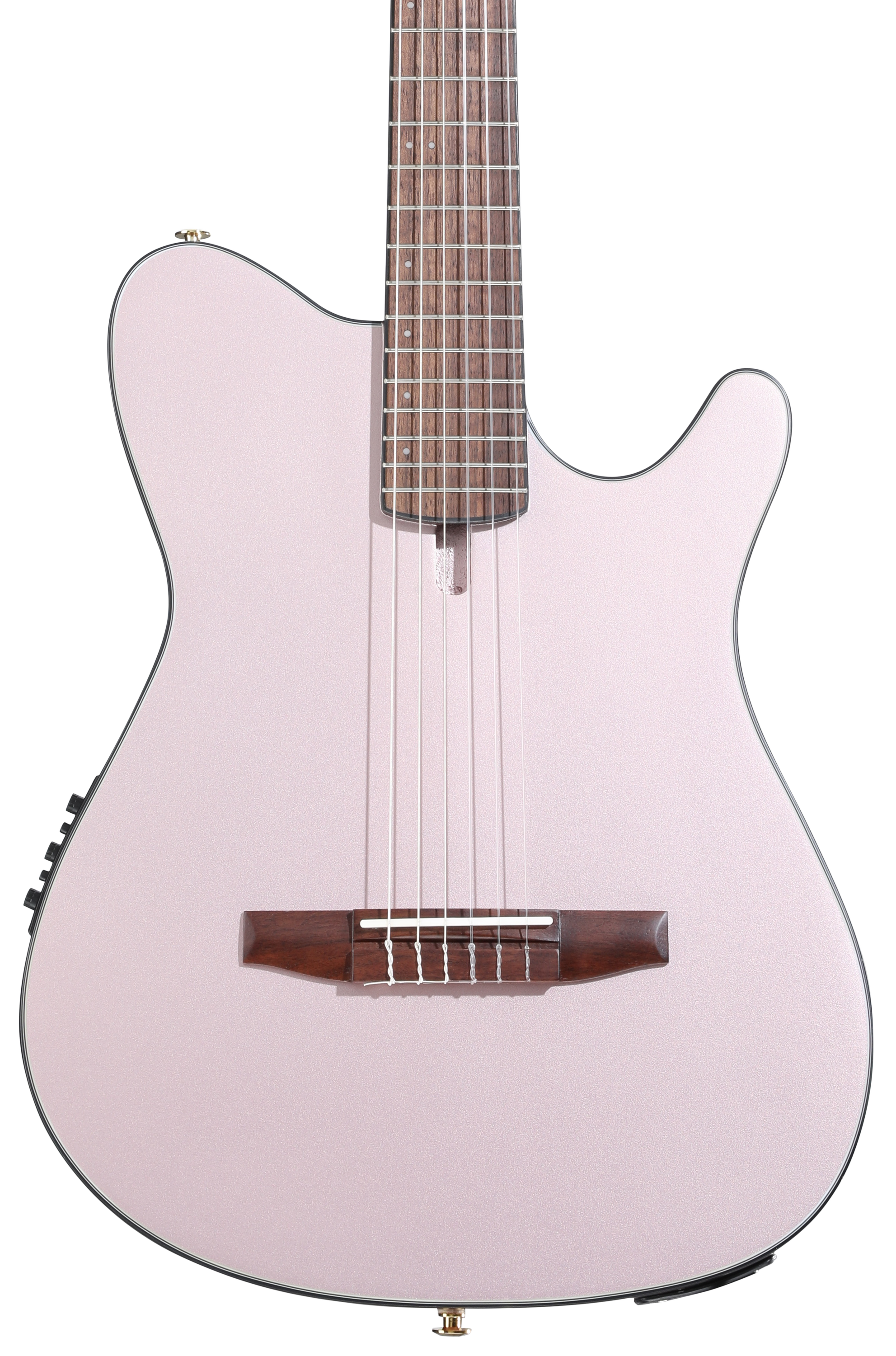 Ibanez FRH10N Thinline Nylon Acoustic-electric Guitar - Rose Gold