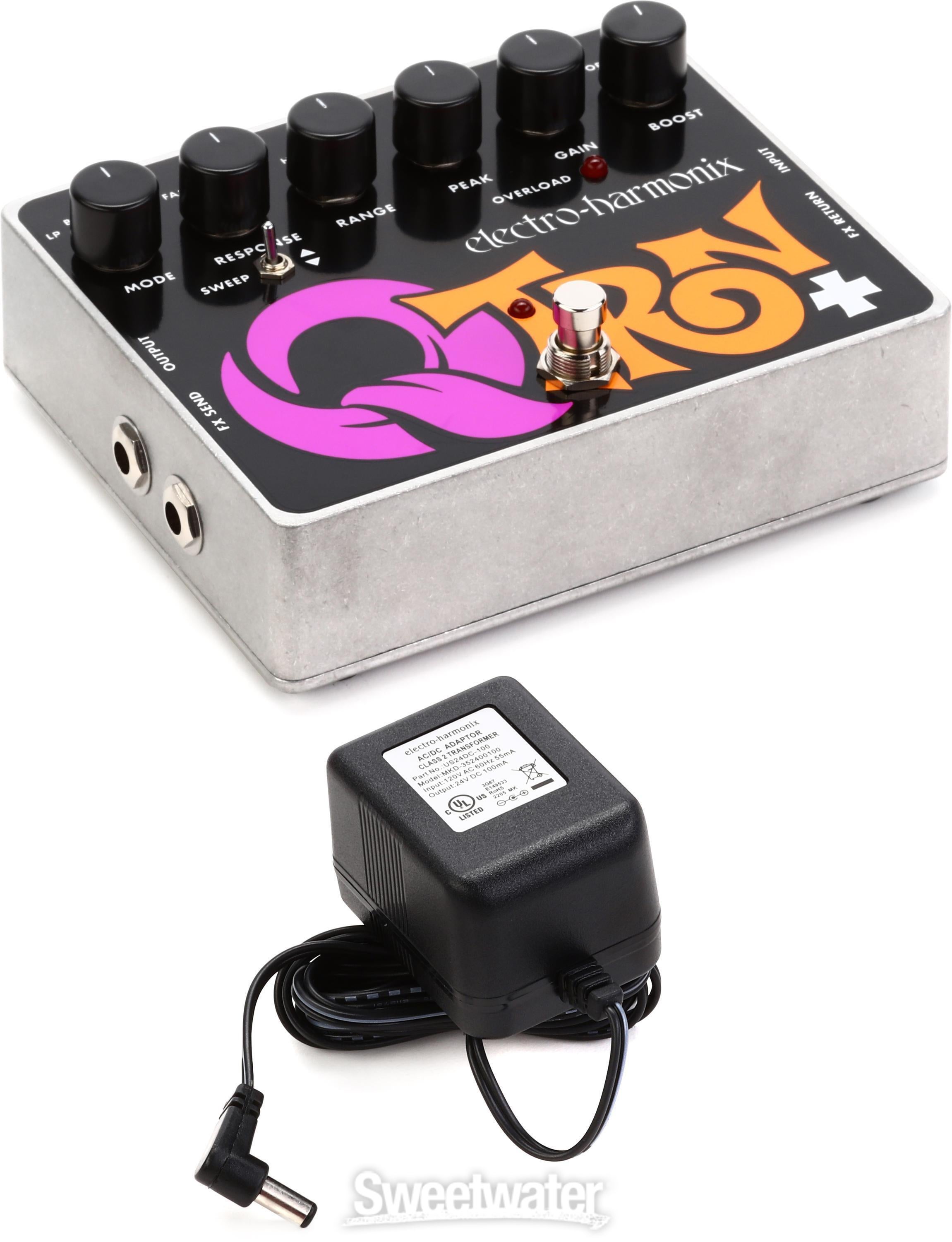 Electro-Harmonix Q-Tron+ Envelope Filter Pedal Reviews | Sweetwater