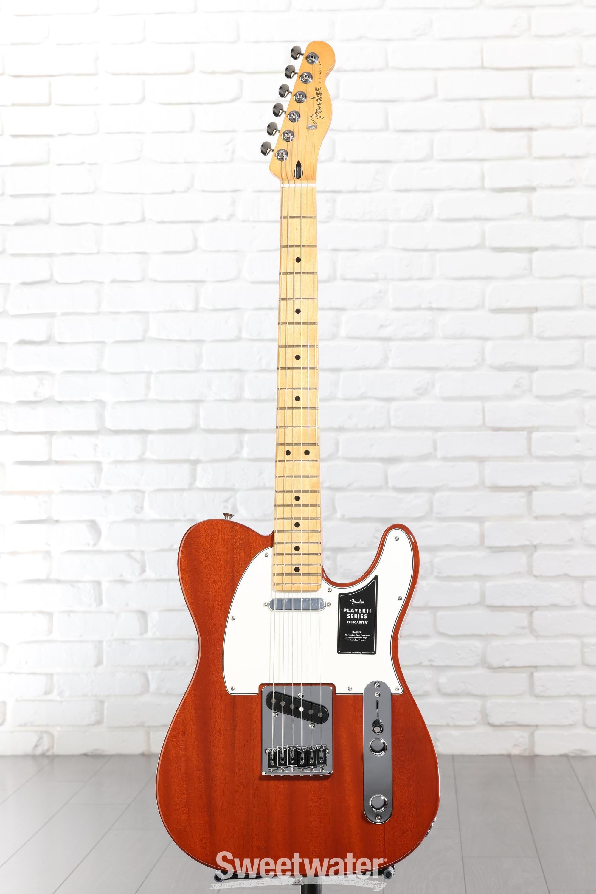 Fender Player II Telecaster Electric Guitar - Mocha with Maple