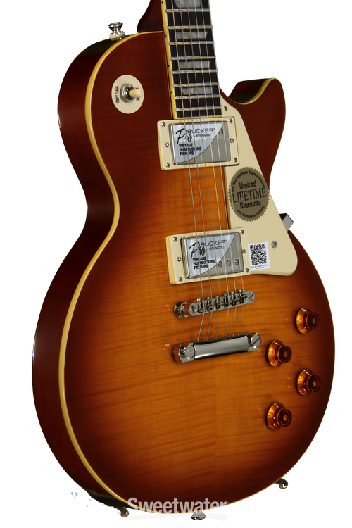 Epiphone Les Paul Standard Plustop Pro - Honey Burst | Sweetwater