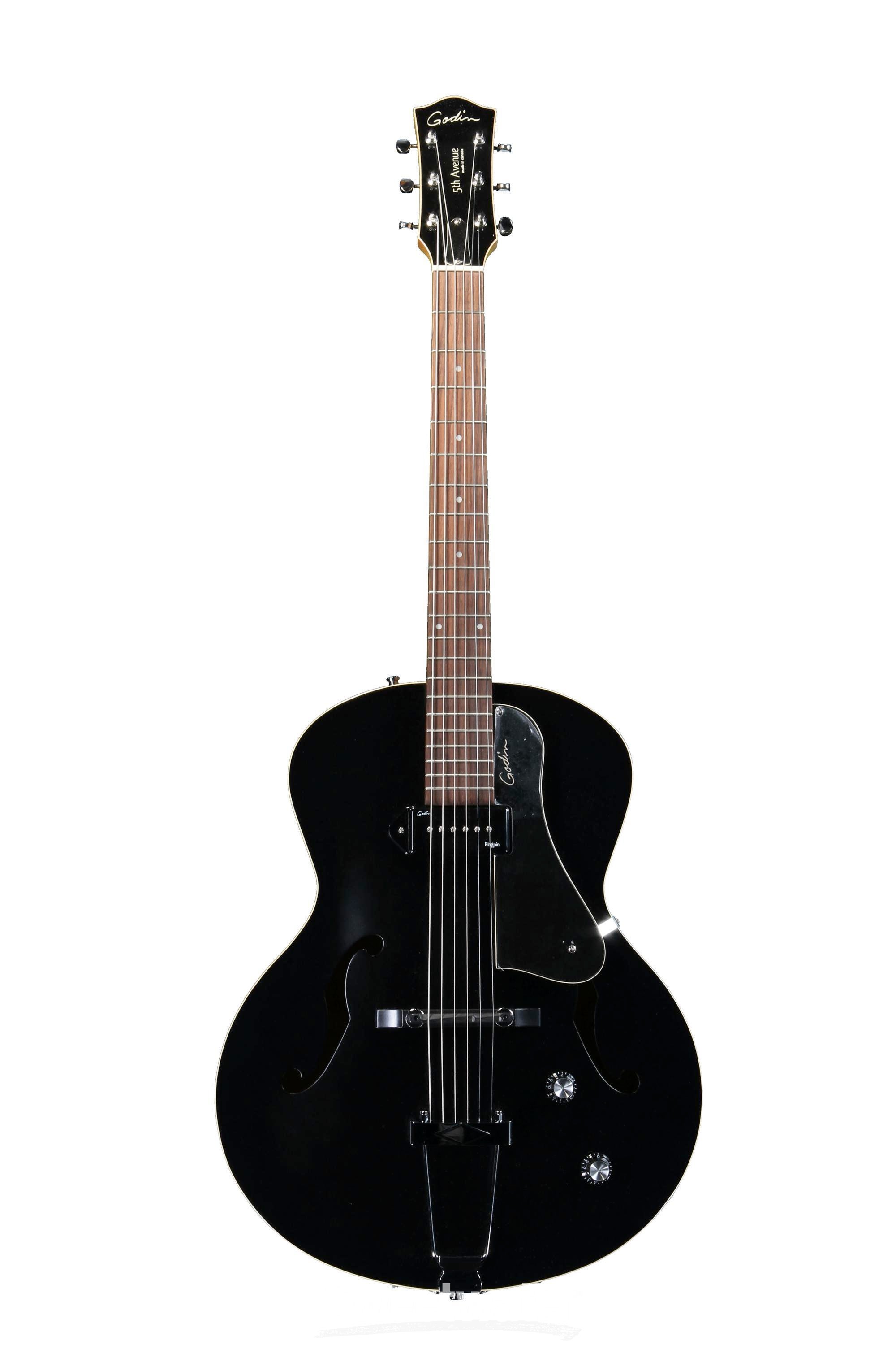 Godin 5th Avenue Kingpin - Black | Sweetwater