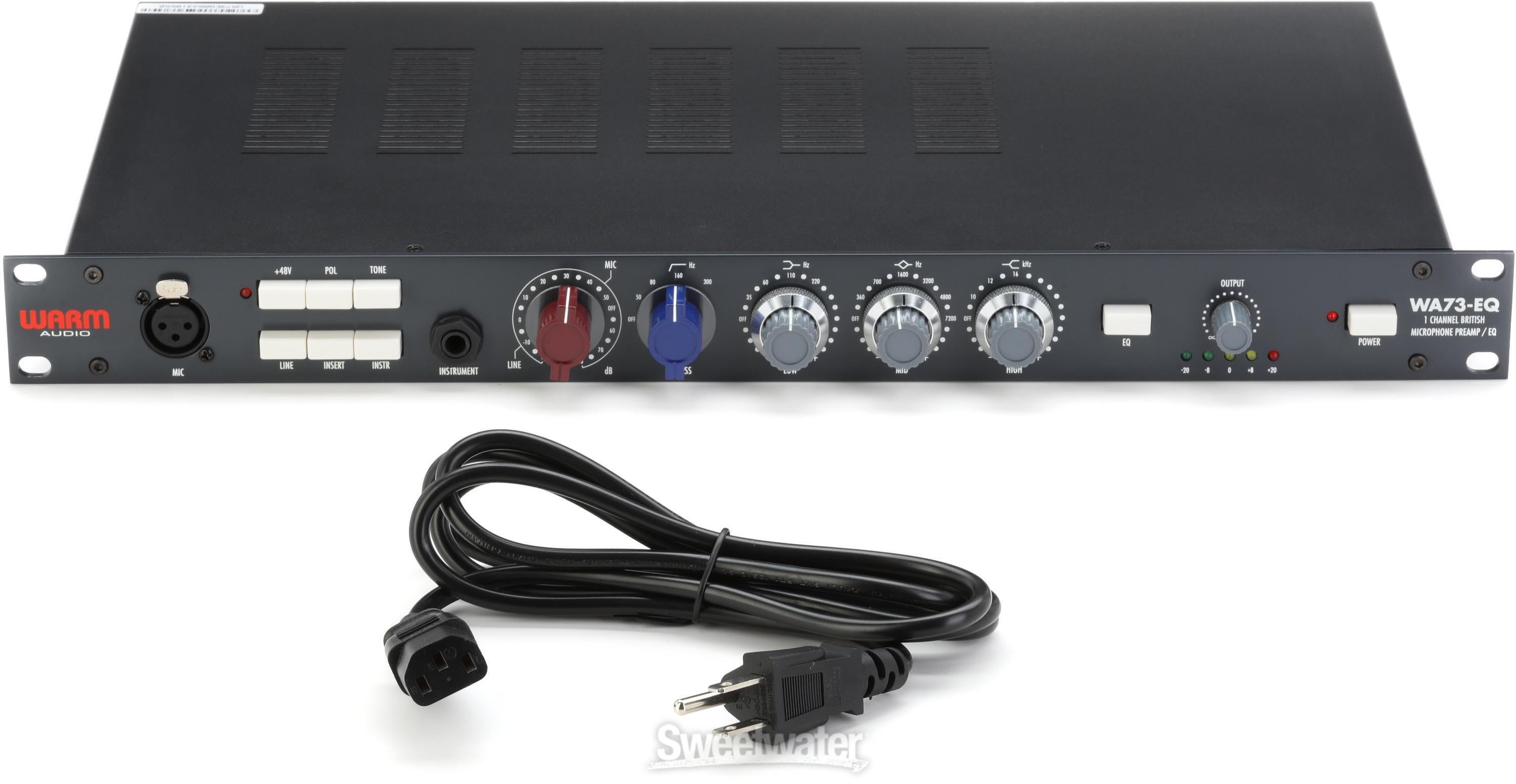 Warm Audio WA73-EQ Microphone Preamp & EQ Reviews | Sweetwater