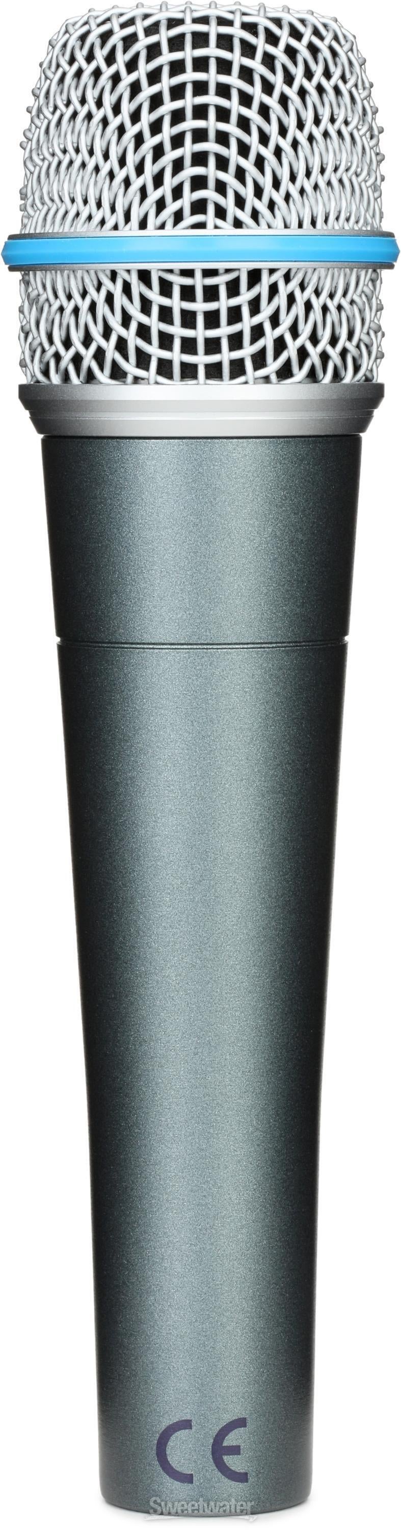 Shure Beta 57A Supercardioid Dynamic Instrument Microphone Reviews