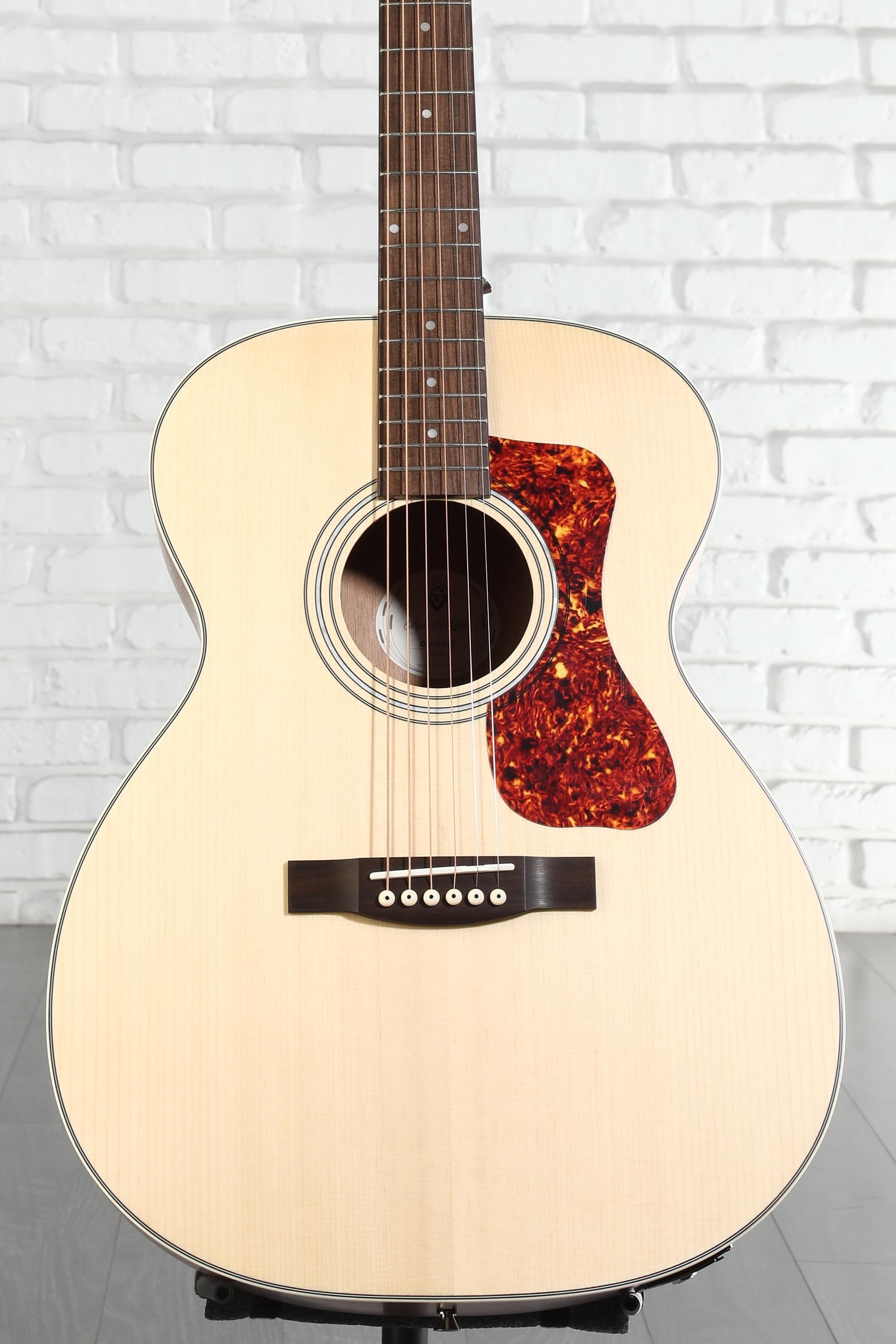 Guild OM-240E Acoustic-electric Guitar - Natural | Sweetwater