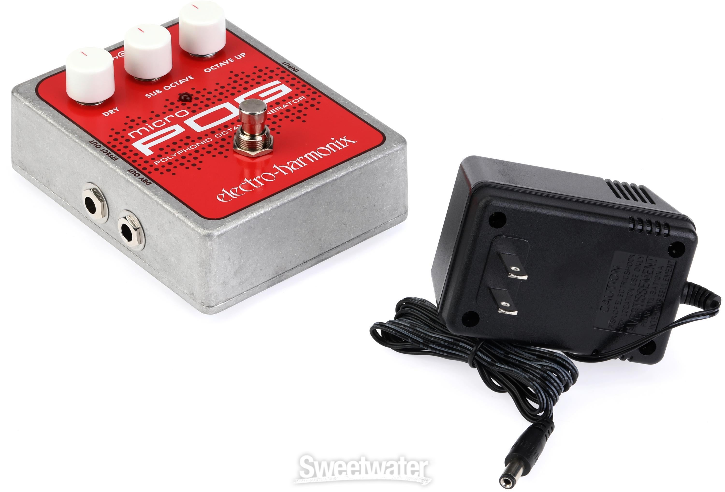 Electro-Harmonix Micro POG Polyphonic Octave Generator Pedal