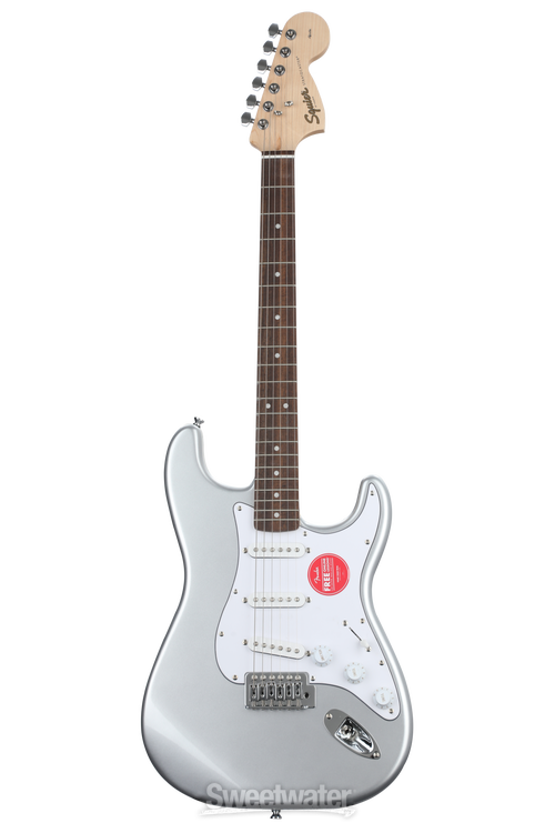 Squier Affinity Series Stratocaster - Slick Silver with Laurel