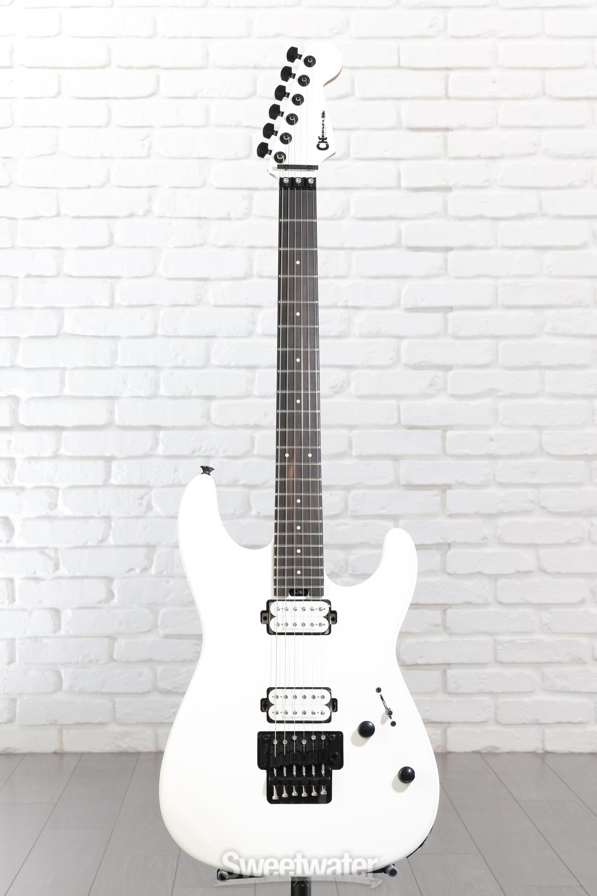 Charvel Pro-Mod Plus SC1 HH FR Electric Guitar - Snow White