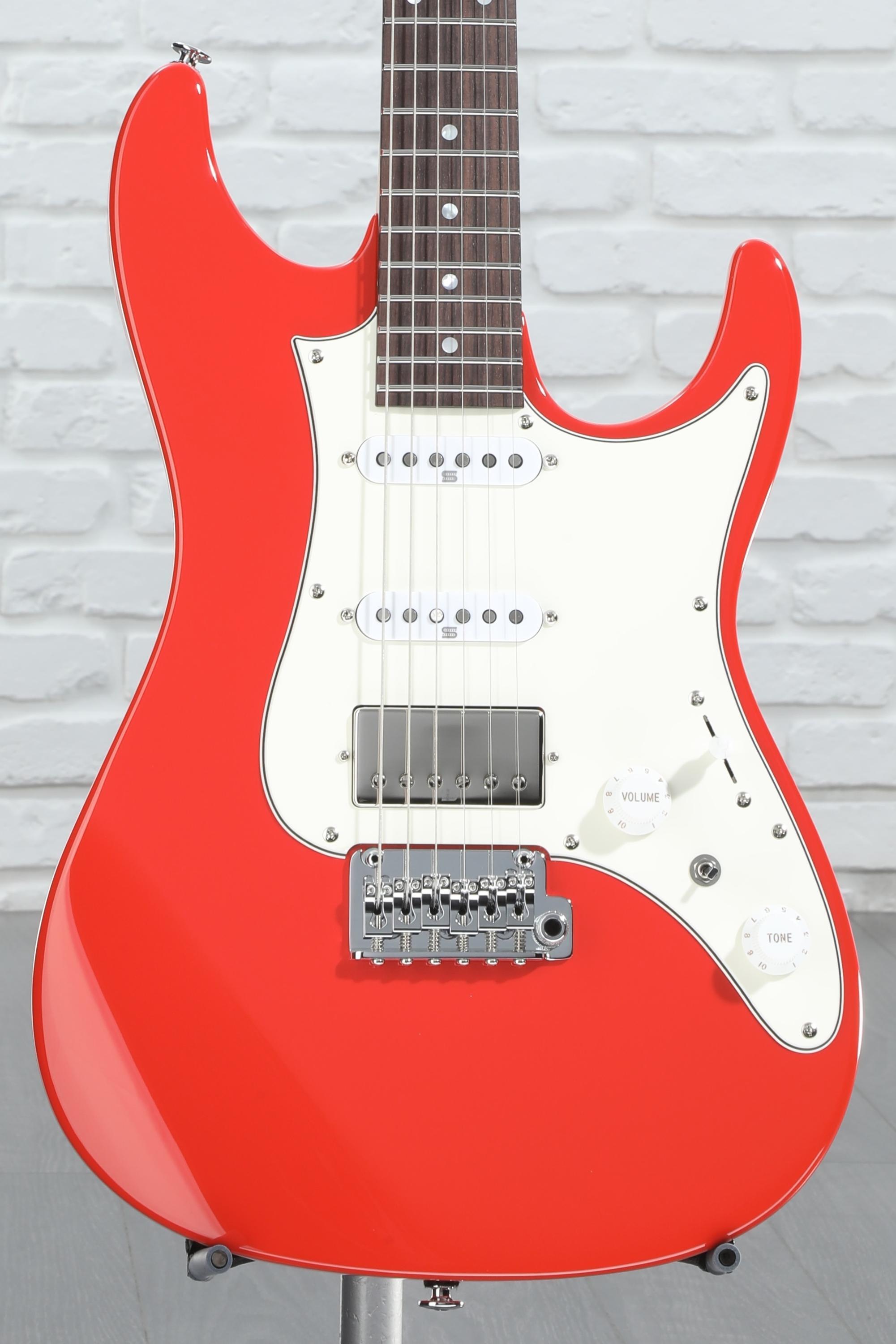 Ibanez Prestige AZ2204NW Electric Guitar - Vermillion Red | Sweetwater