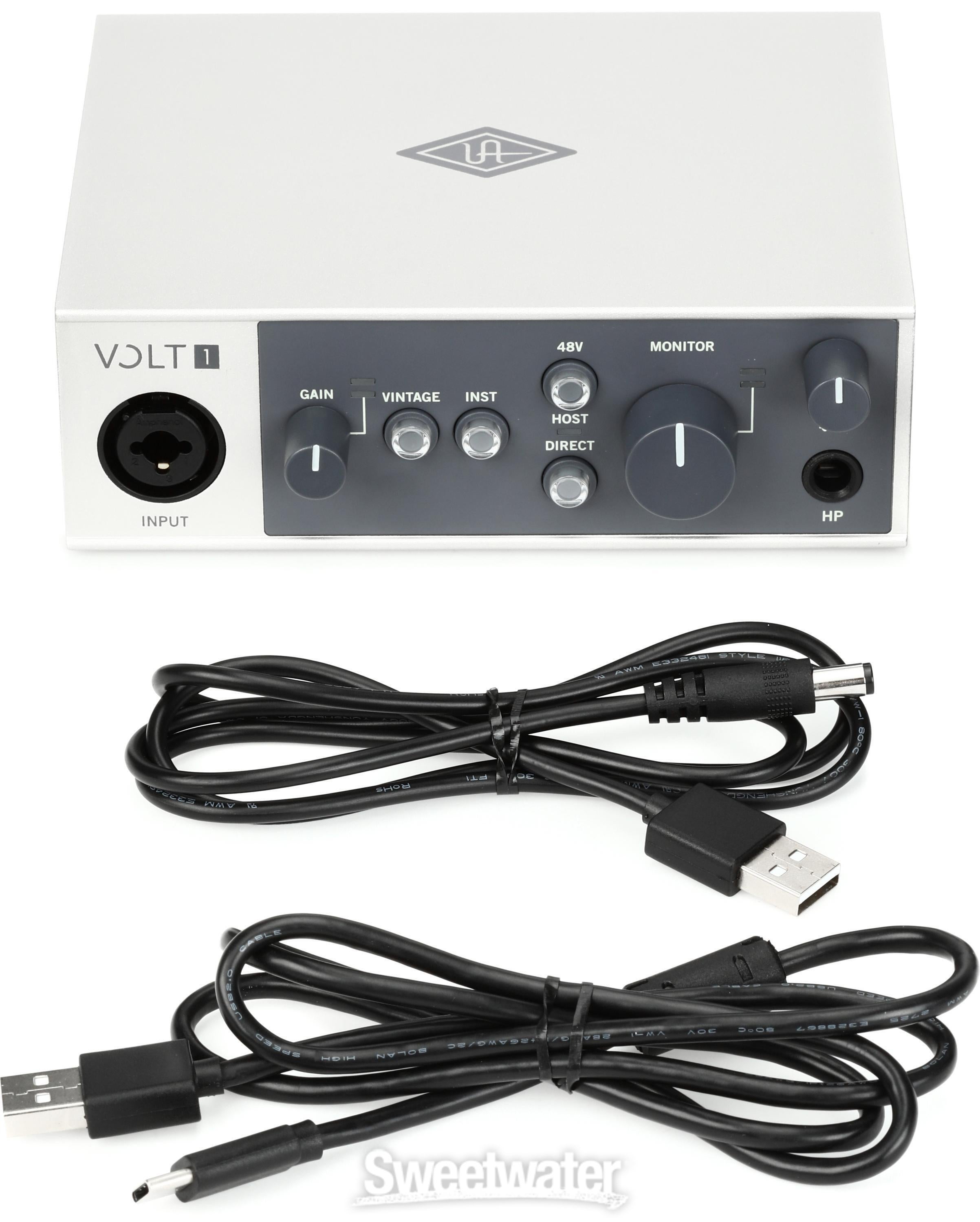 Universal Audio Volt 1 USB Recording Studio | Sweetwater
