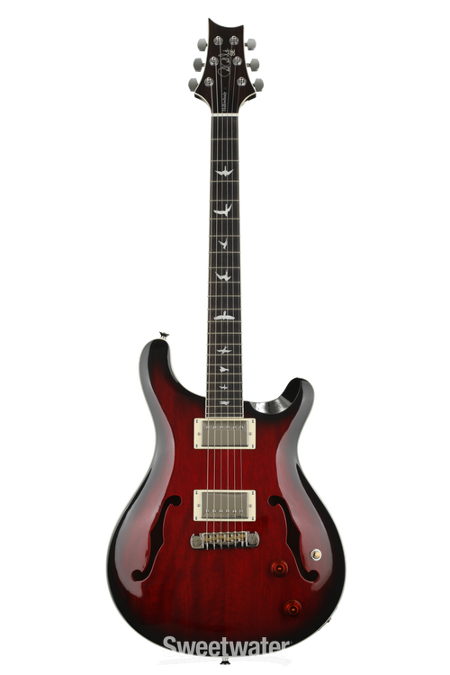 PRS SE Hollowbody Standard Electric Guitar - Fire Red Burst
