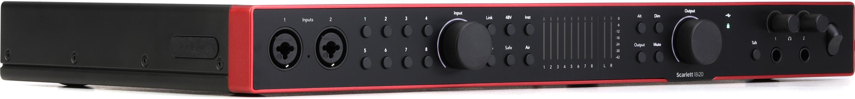 Focusrite Scarlett 18i20 4th Gen USB Audio Interface | Sweetwater