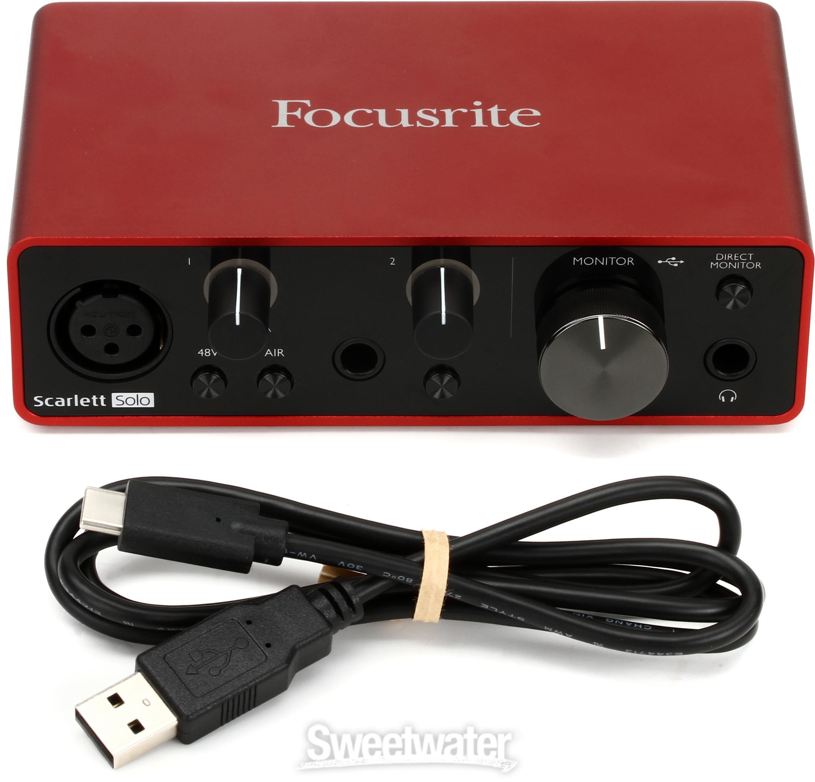 Focusrite Scarlett Solo 3rd Gen USB Audio Interface Reviews