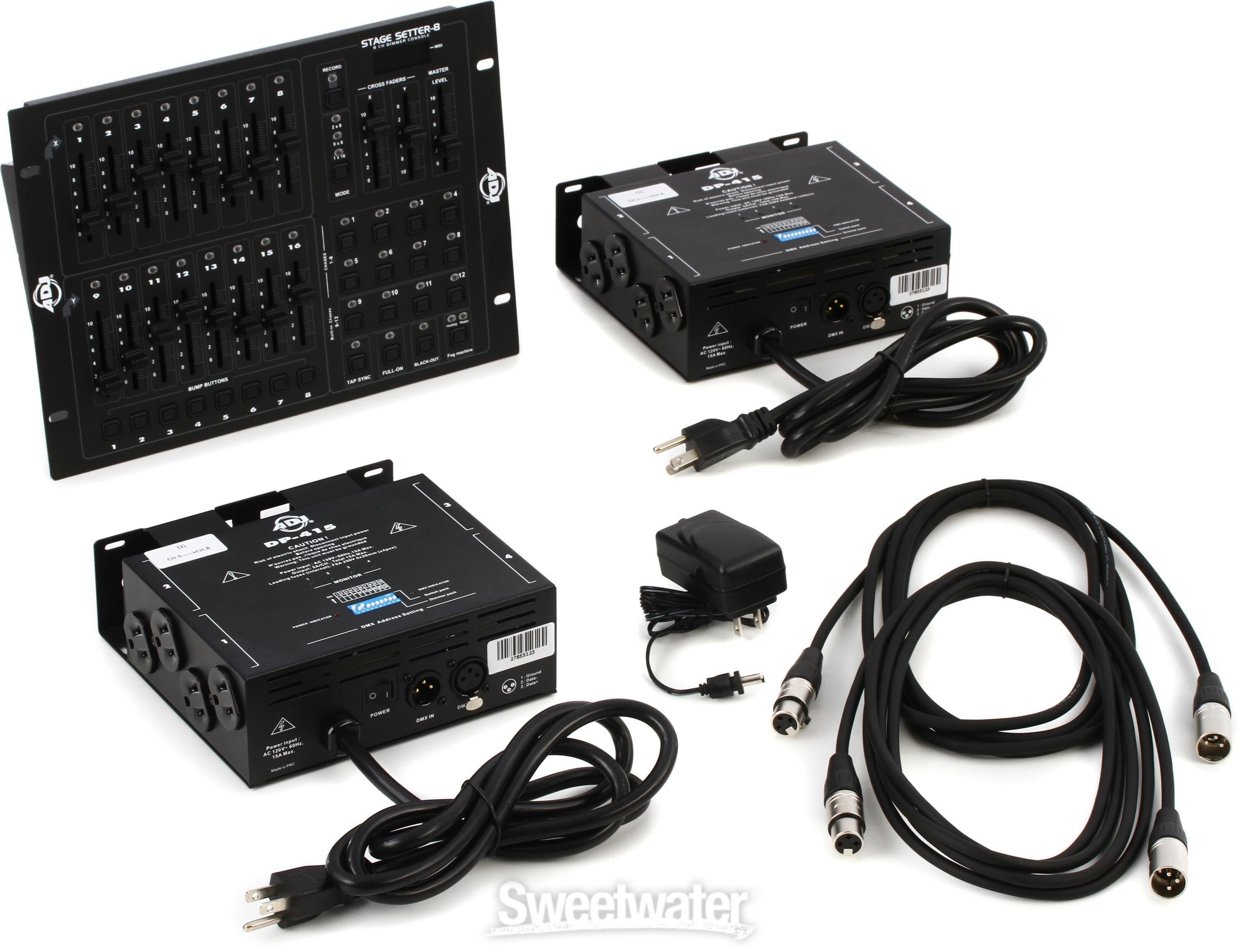 ADJ Stage Pak 1 Lighting Controller Package with Stage Setter-8