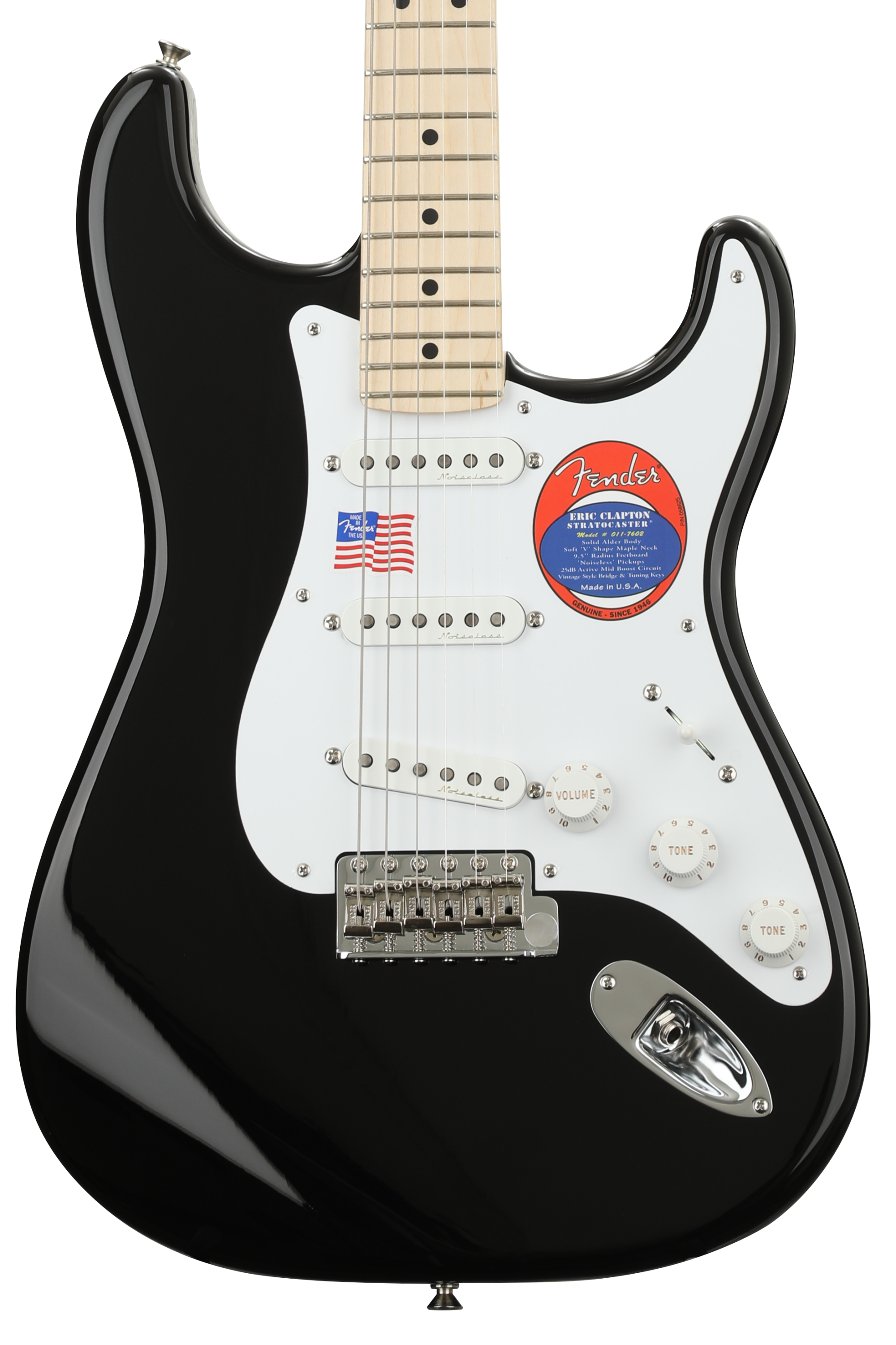 Fender Eric Clapton Stratocaster - Black with Maple Fingerboard