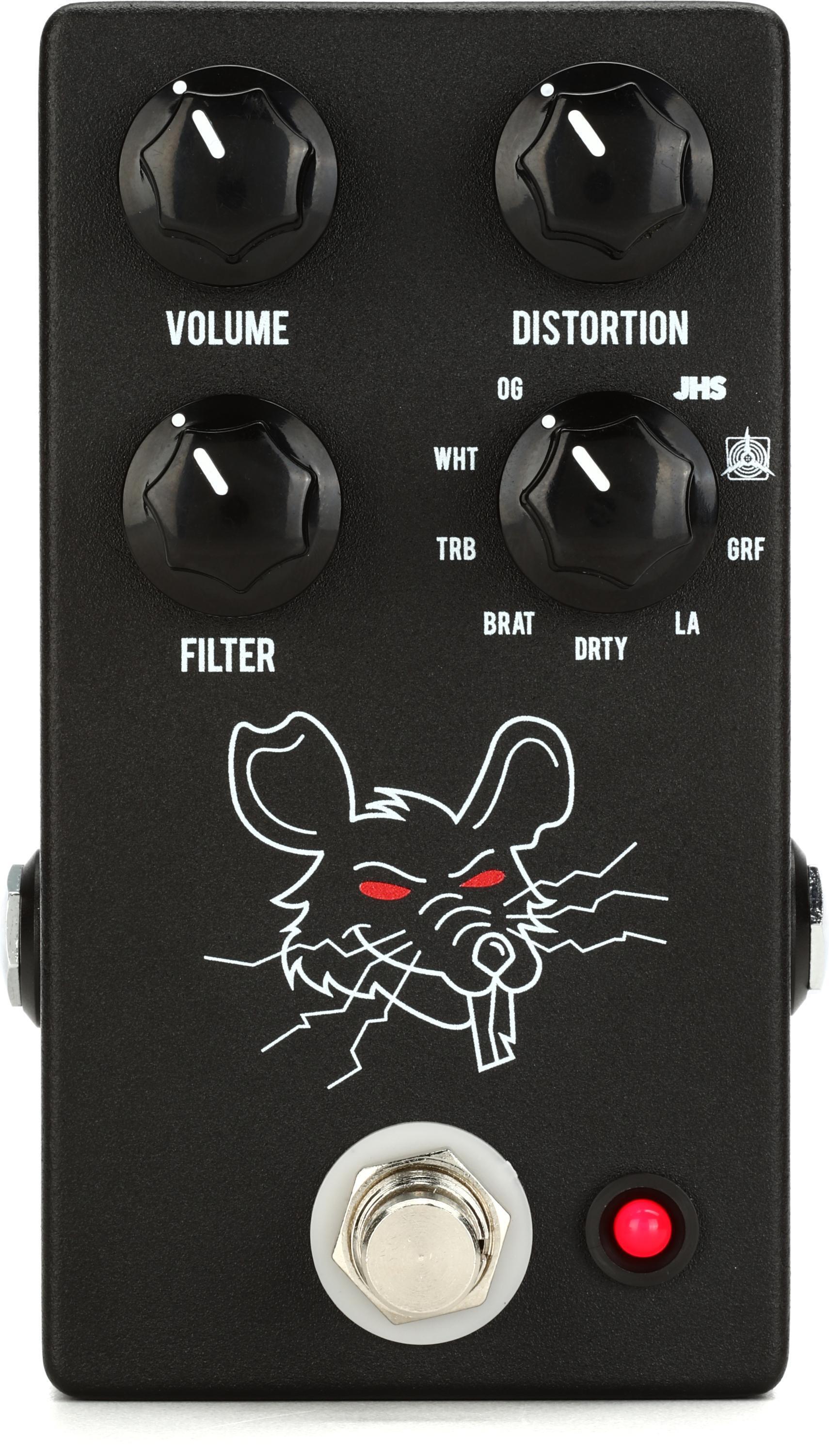 JHS PackRat 9-way Distortion Pedal - Black | Sweetwater