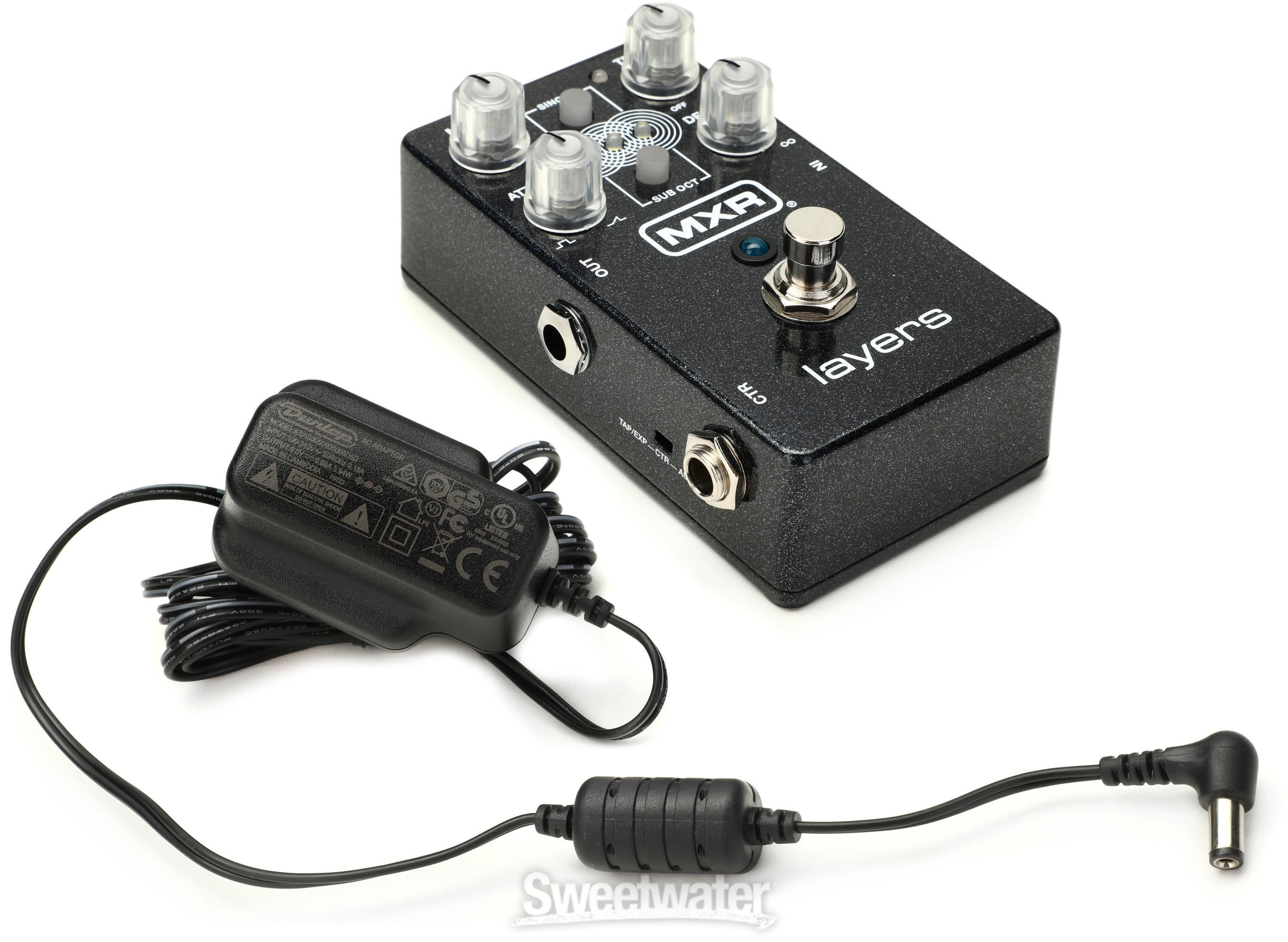 MXR Layers Harmonic Sustain Pedal | Sweetwater