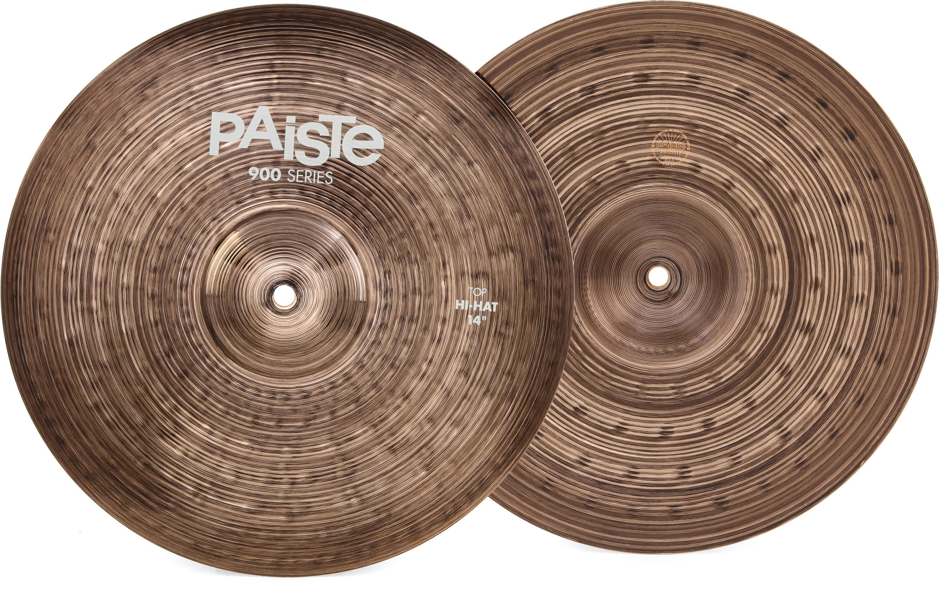 Paiste 14 inch 900 Series Hi-hat Cymbals | Sweetwater