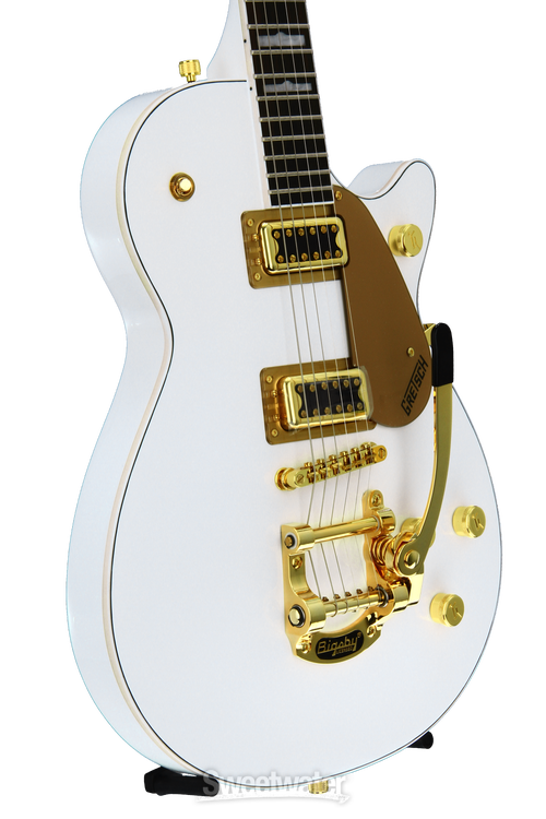 Gretsch Limited Edition Pro Jet - White, Gold Hardware | Sweetwater