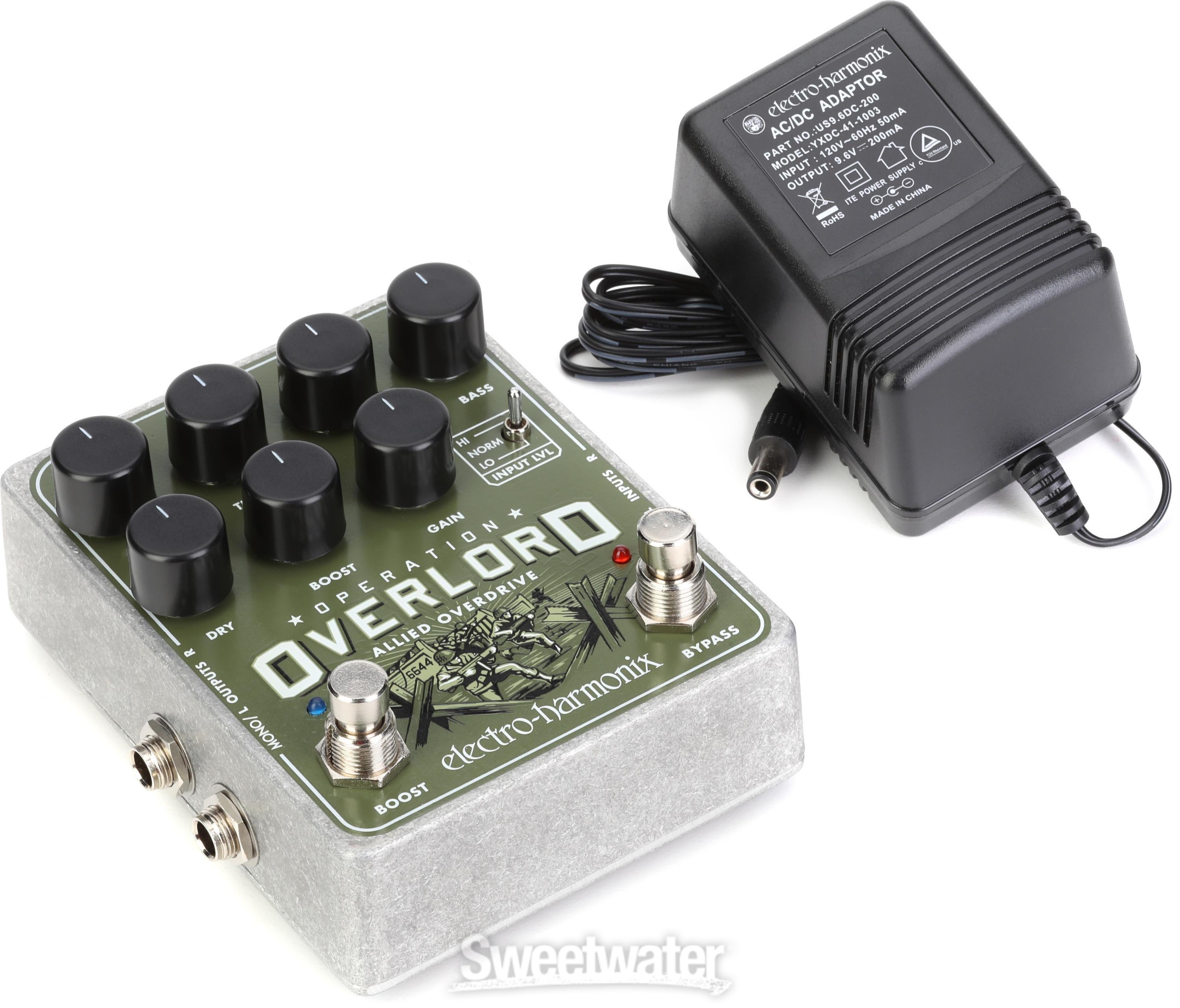 Electro-Harmonix Operation Overlord Allied Overdrive Pedal