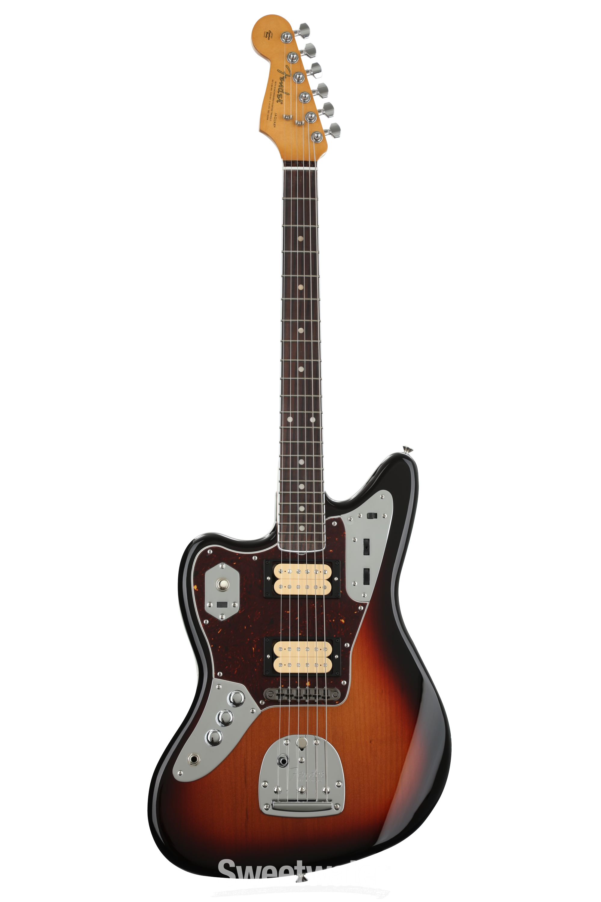 Fender Kurt Cobain Jaguar Left-handed - 3-Tone Sunburst with