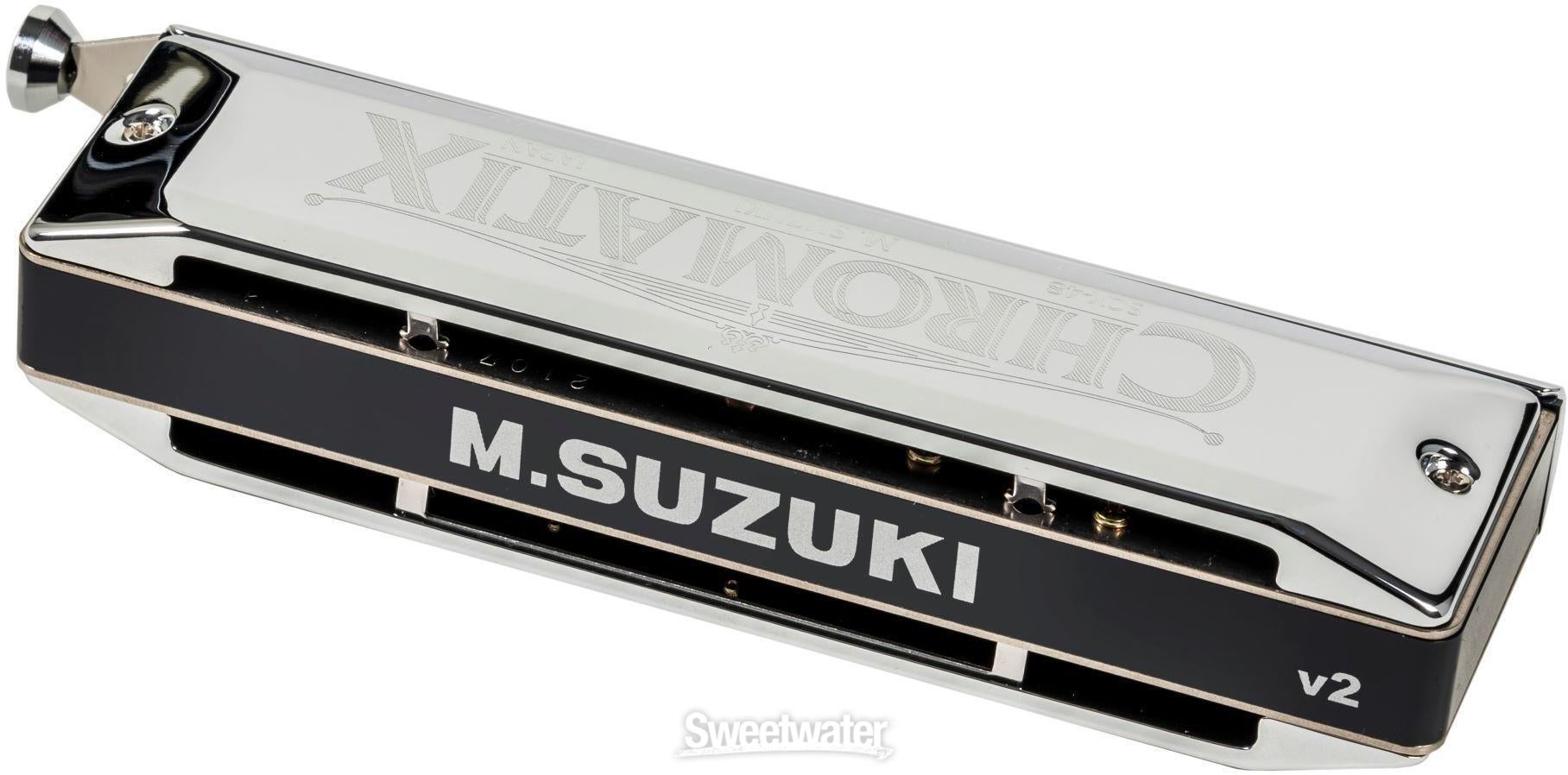 Suzuki SCX-48 Chromatix 12-hole Chromatic Harmonica - C4-D7