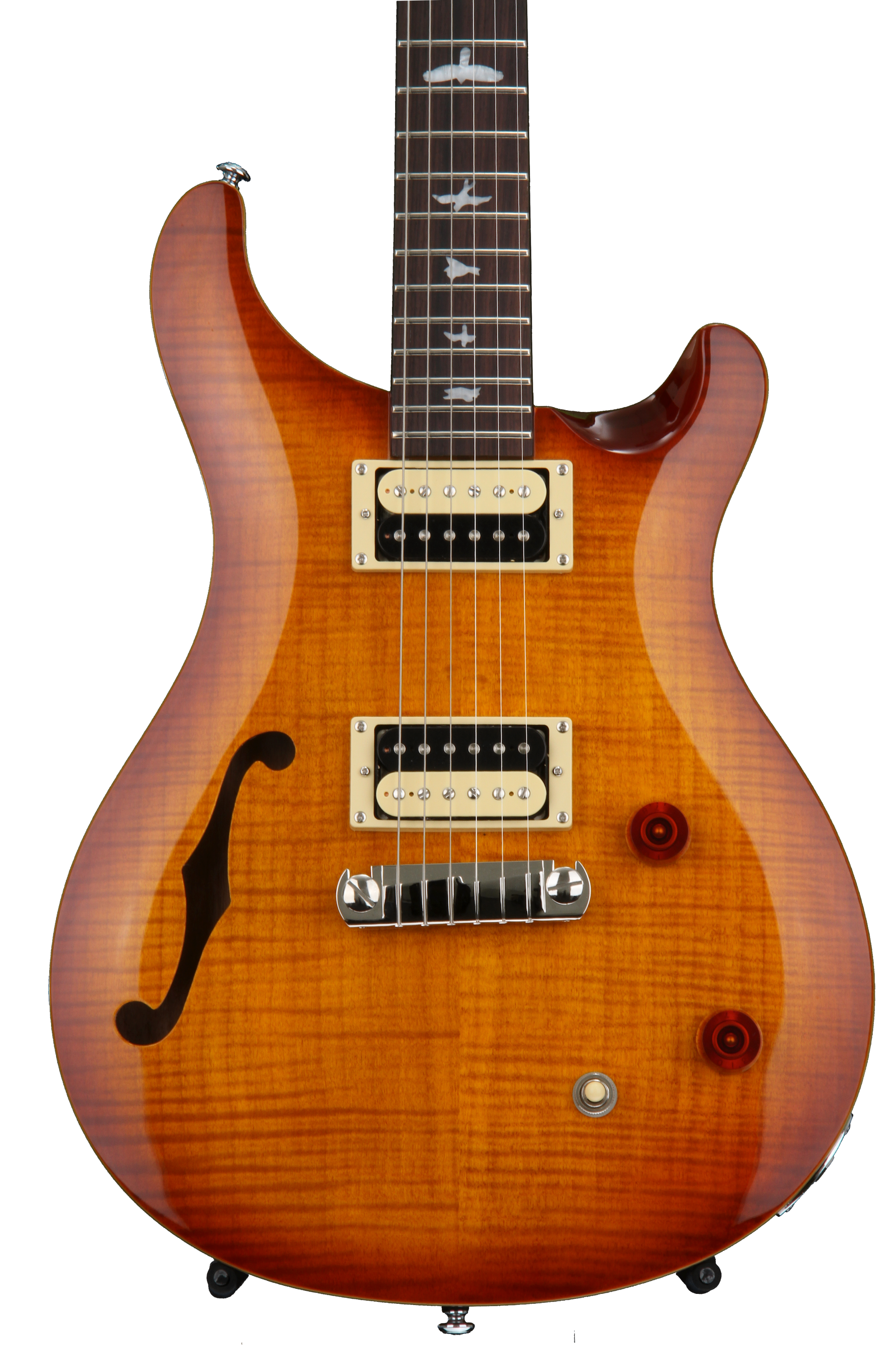 PRS SE Custom 22 Semi-hollow - Vintage Sunburst | Sweetwater