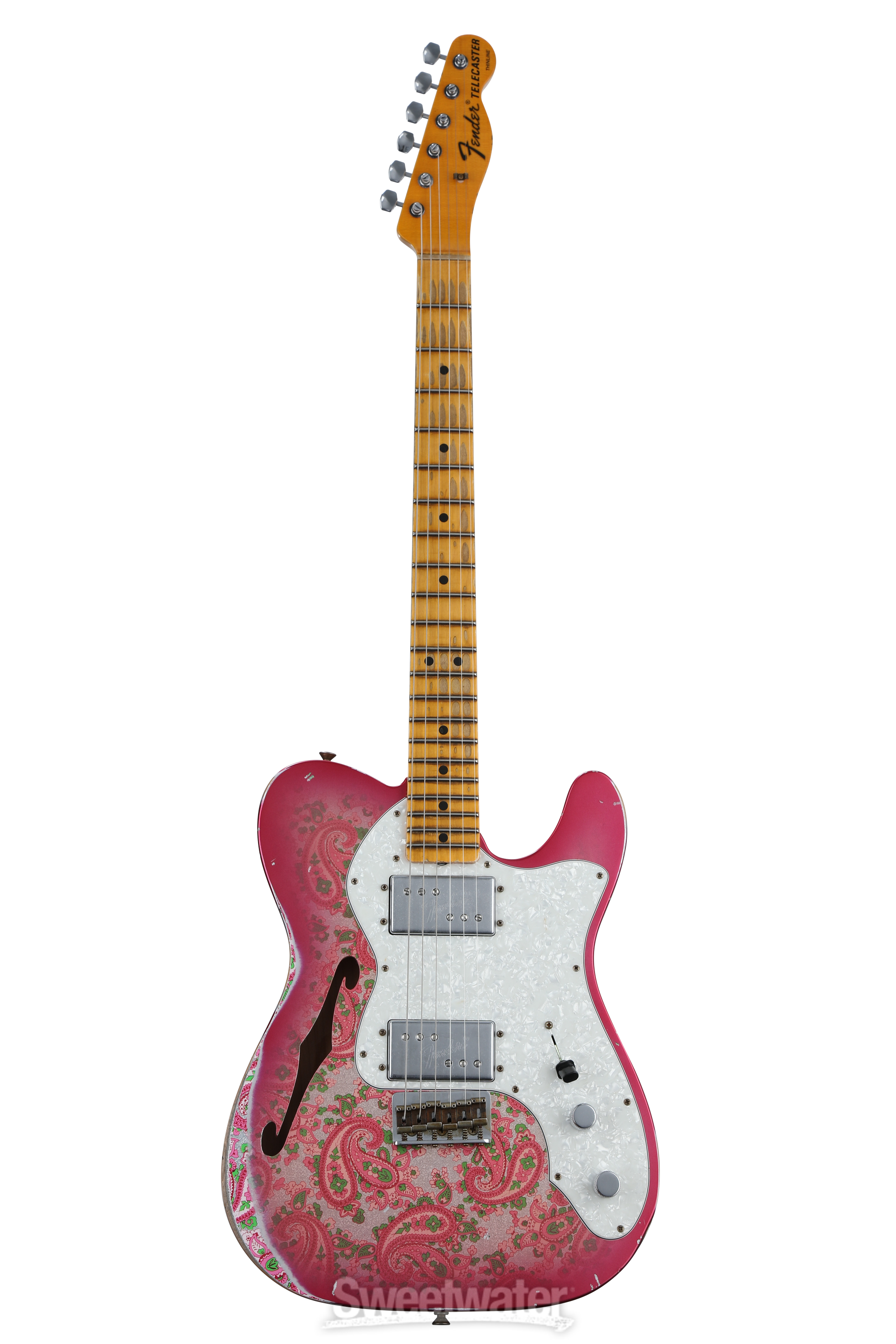 Fender Custom Shop 1972 Telecaster Thinline Heavy Relic - Aged