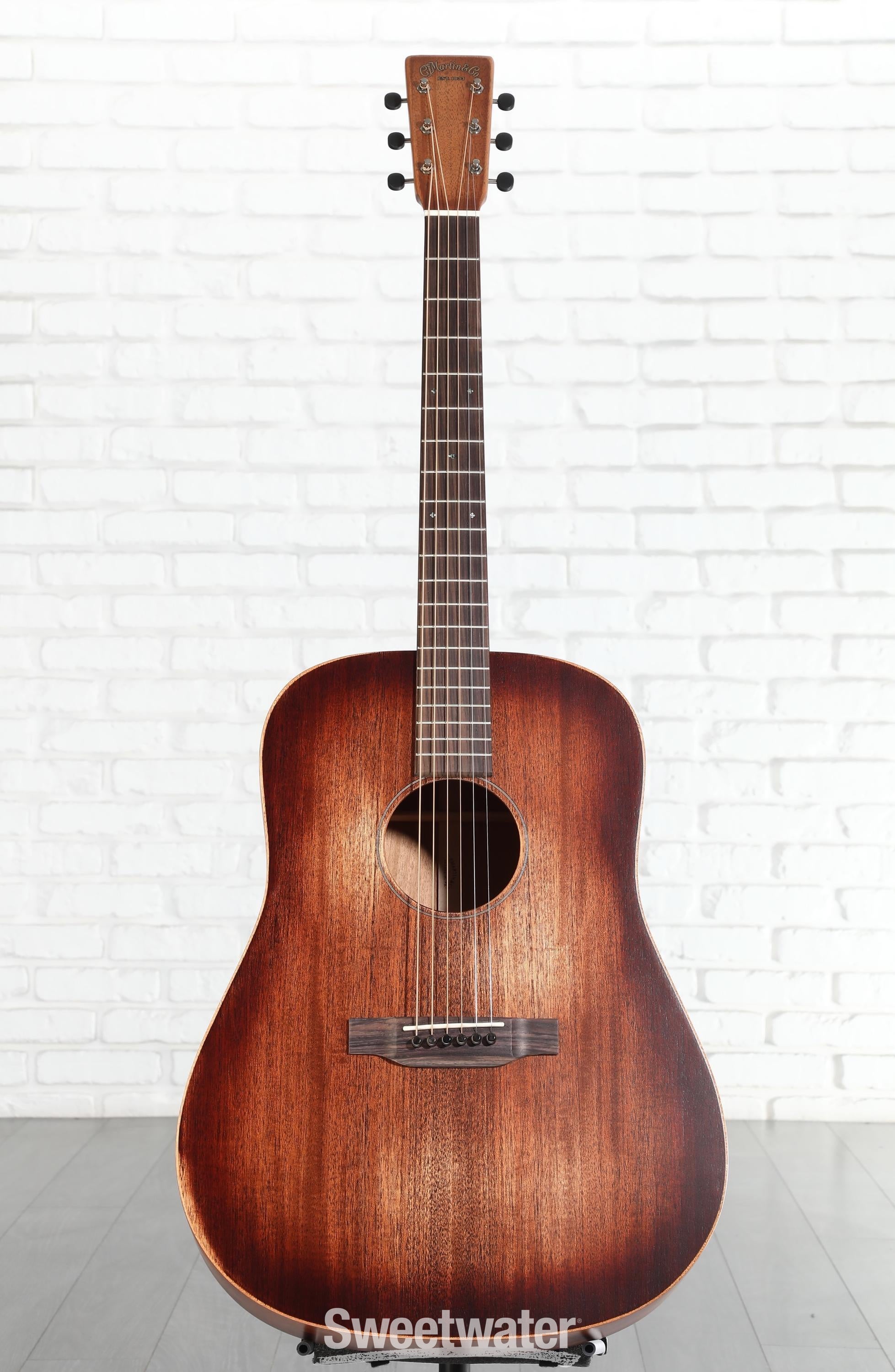 Martin D-15M StreetMaster Acoustic Guitar - Distressed Burst