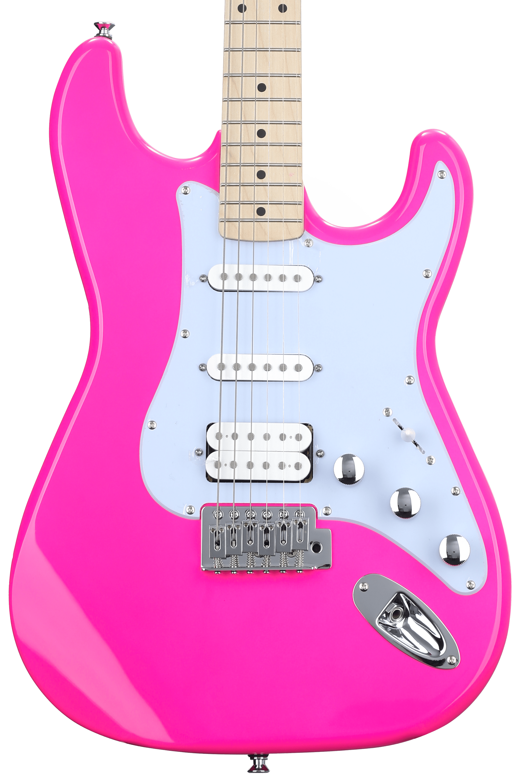 Kramer Focus VT-211S Electric Guitar - Hot Pink | Sweetwater