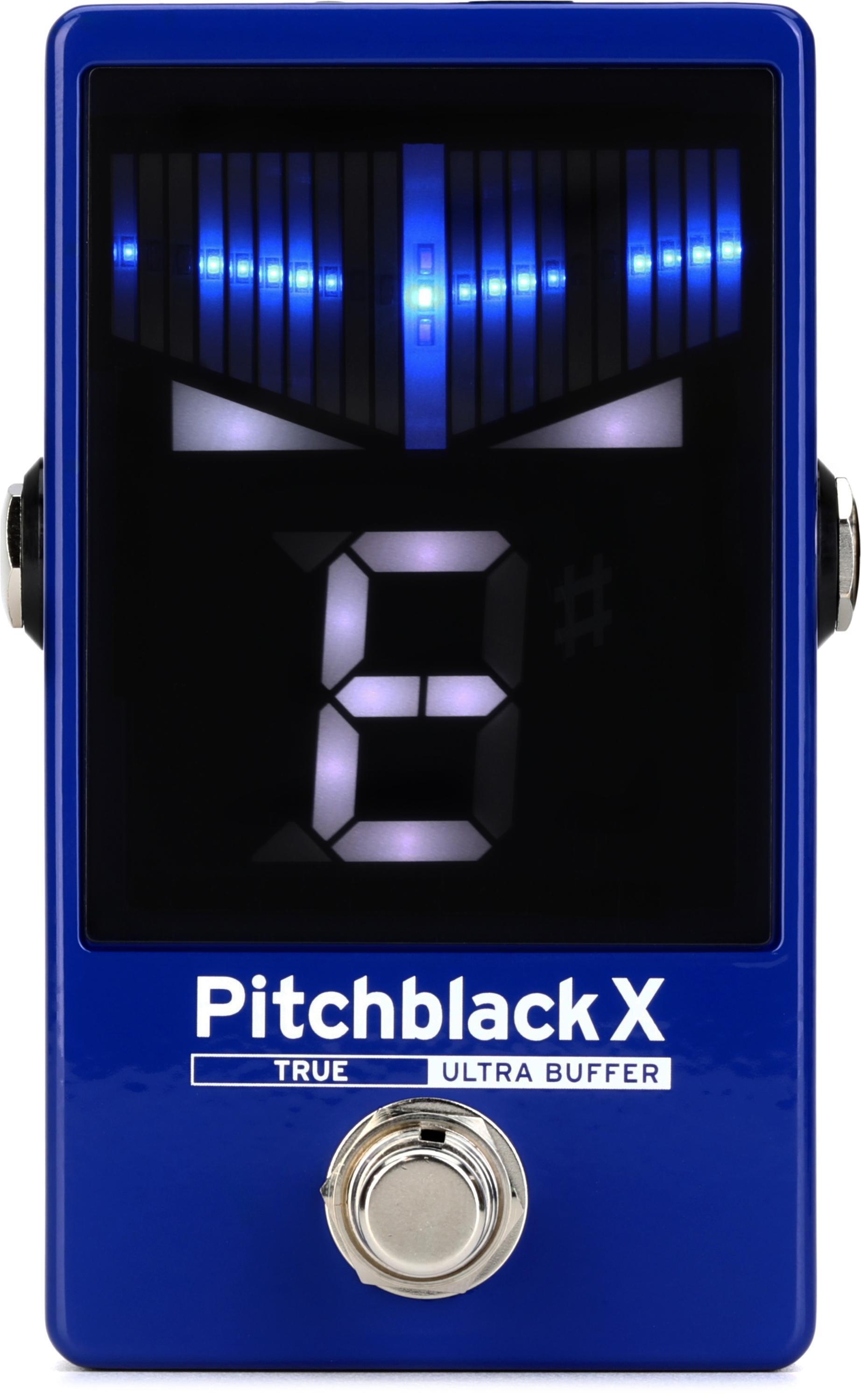 Korg Pitchblack X Chromatic Pedal Tuner - Limited-edition Blue