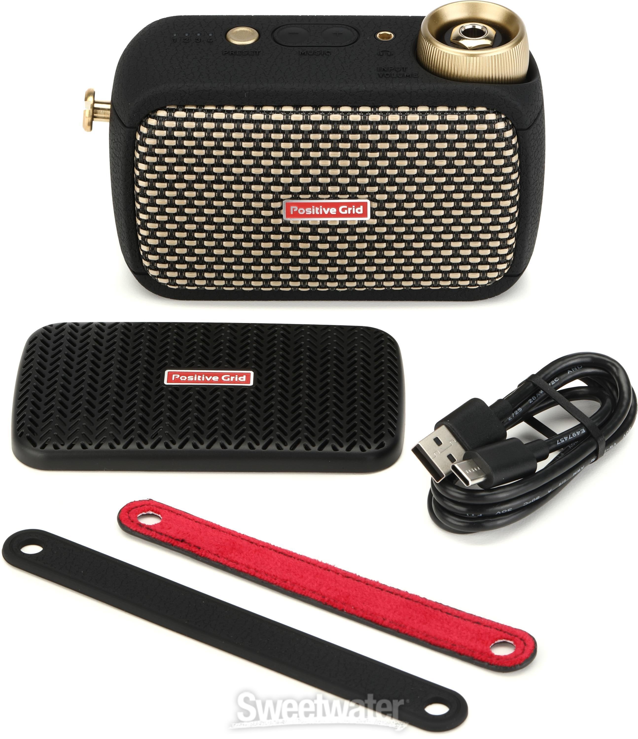 Positive Grid Spark GO 5-watt 1 x 2-inch Combo Amplifier - Black