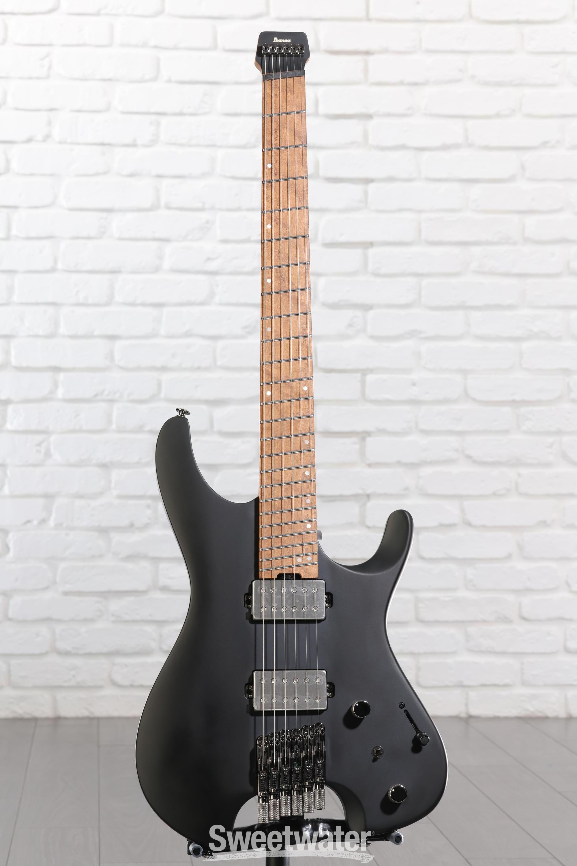Ibanez QX52 Electric Guitar - Flat Black | Sweetwater