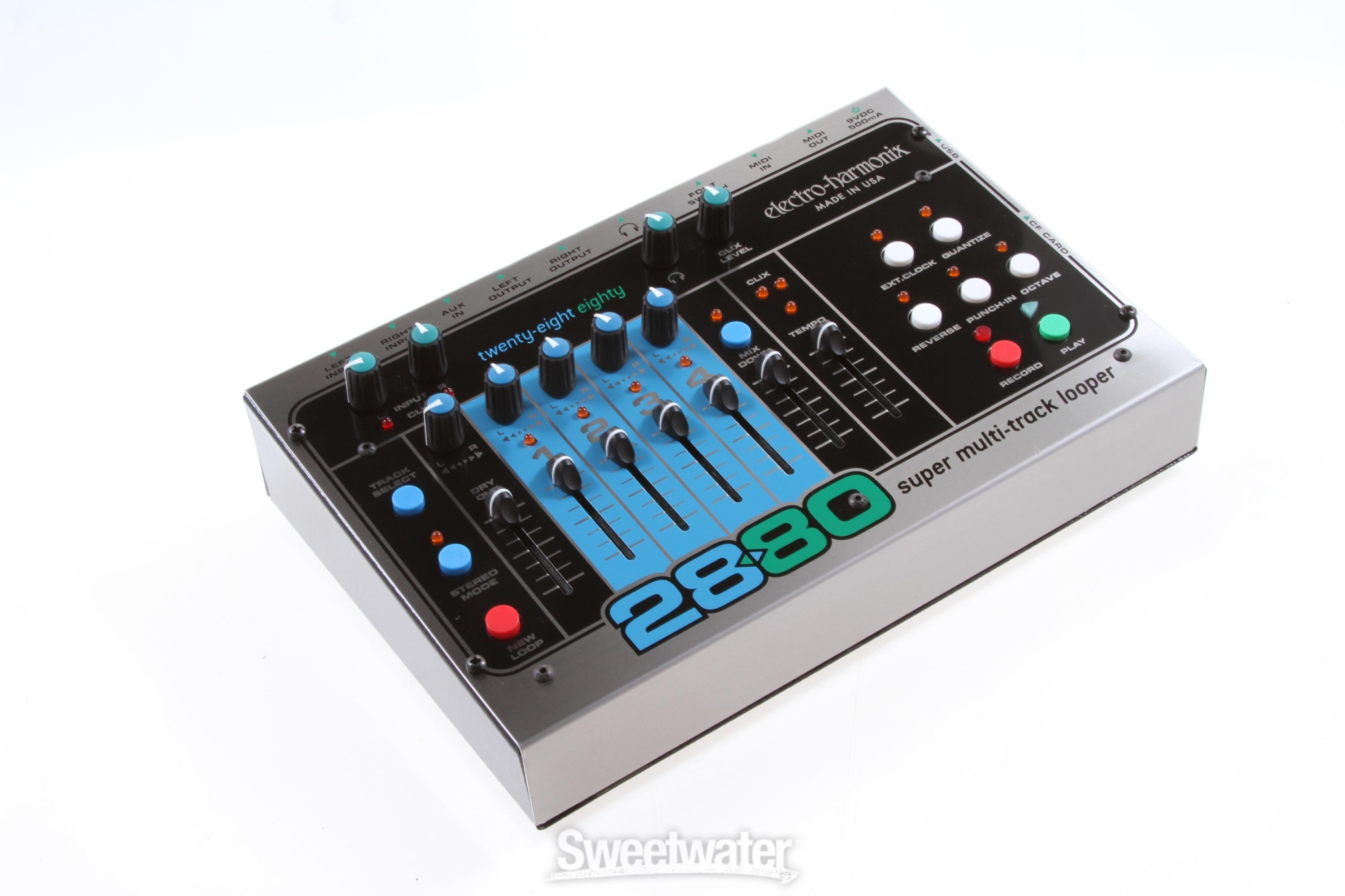 Electro-Harmonix 2880 Super Multi-Track Looper | Sweetwater