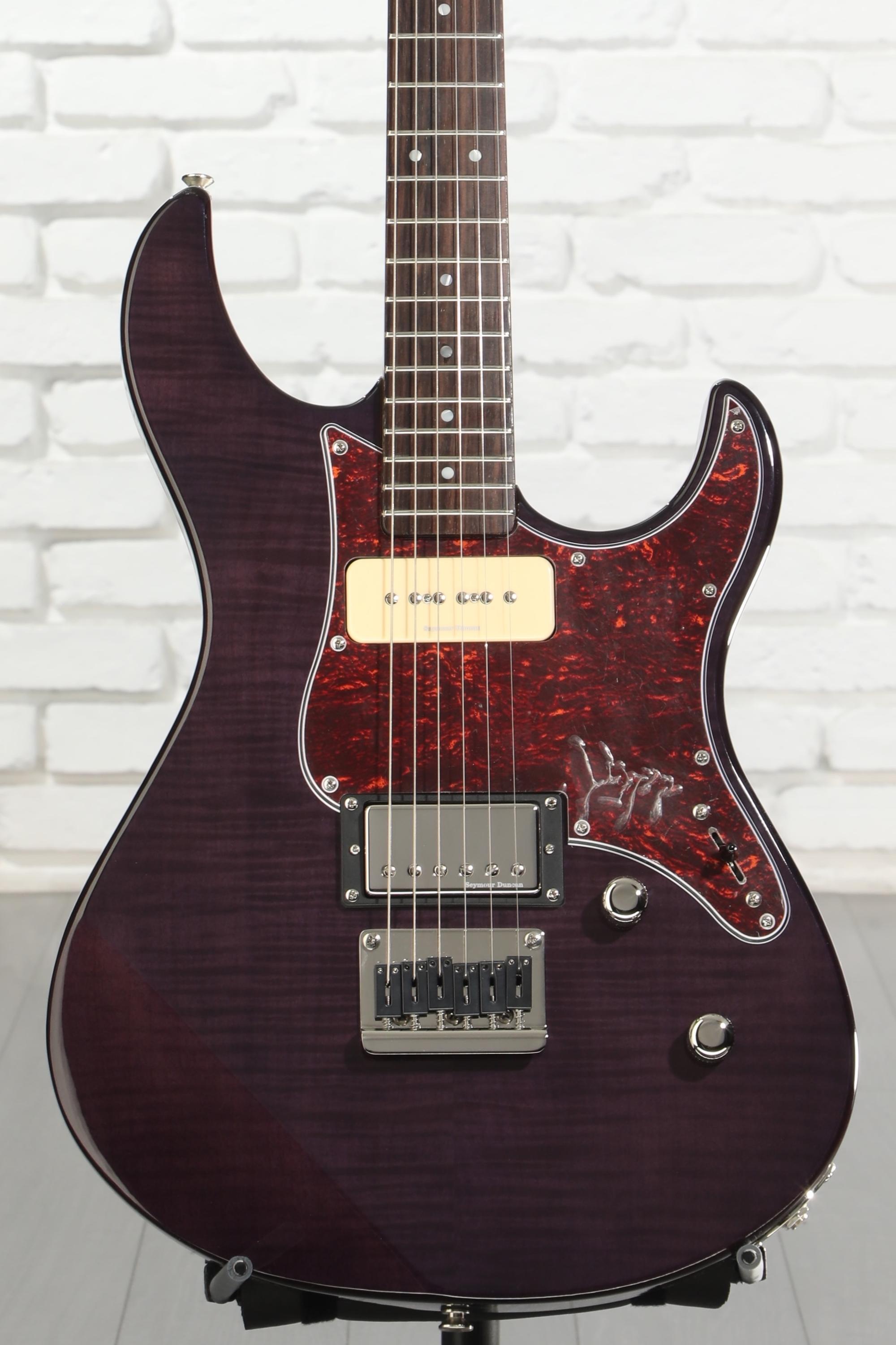 Yamaha PAC611HFM Pacifica Electric Guitar - Translucent Purple