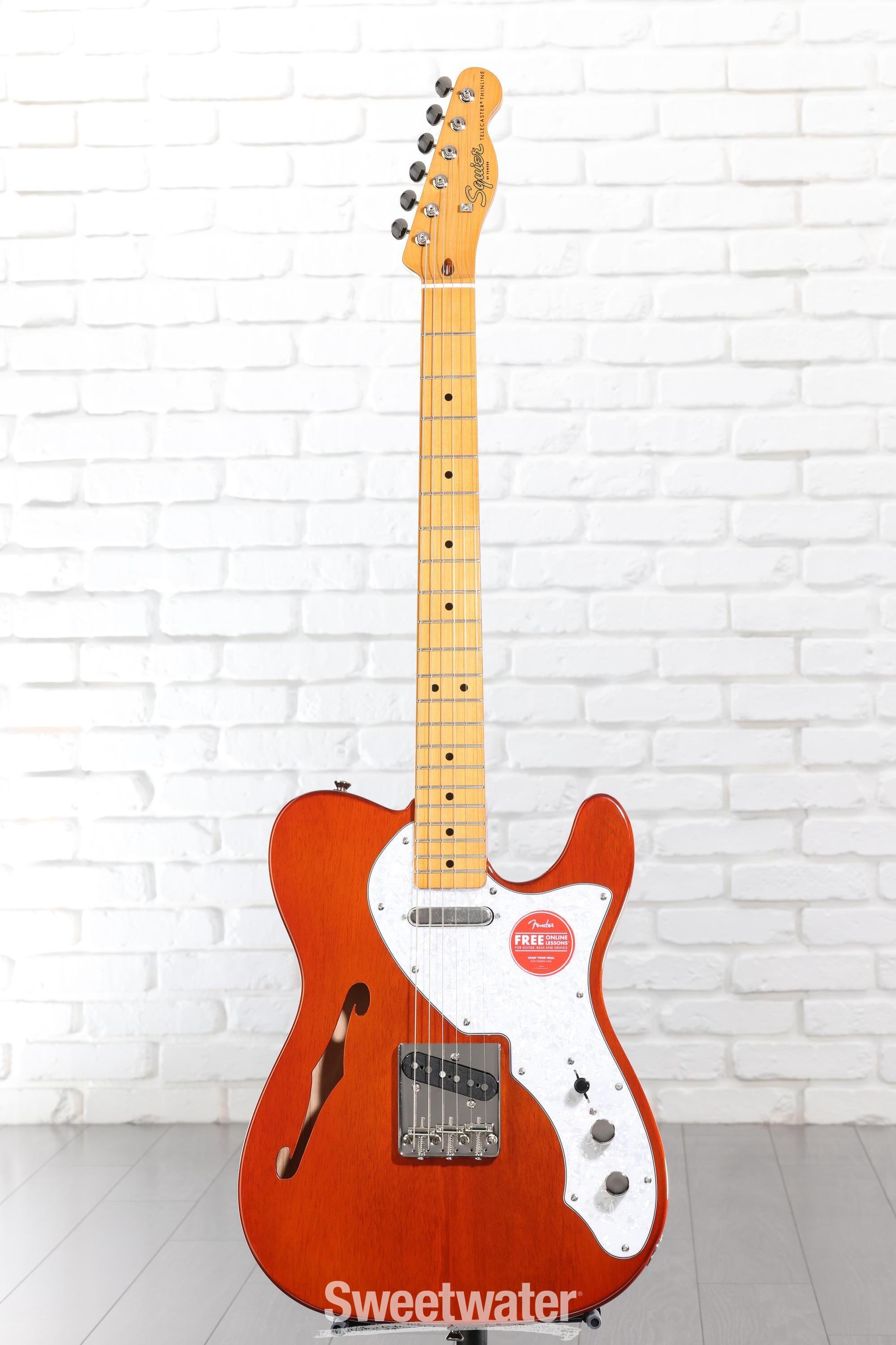 Squier Classic Vibe '60s Telecaster Thinline - Natural | Sweetwater