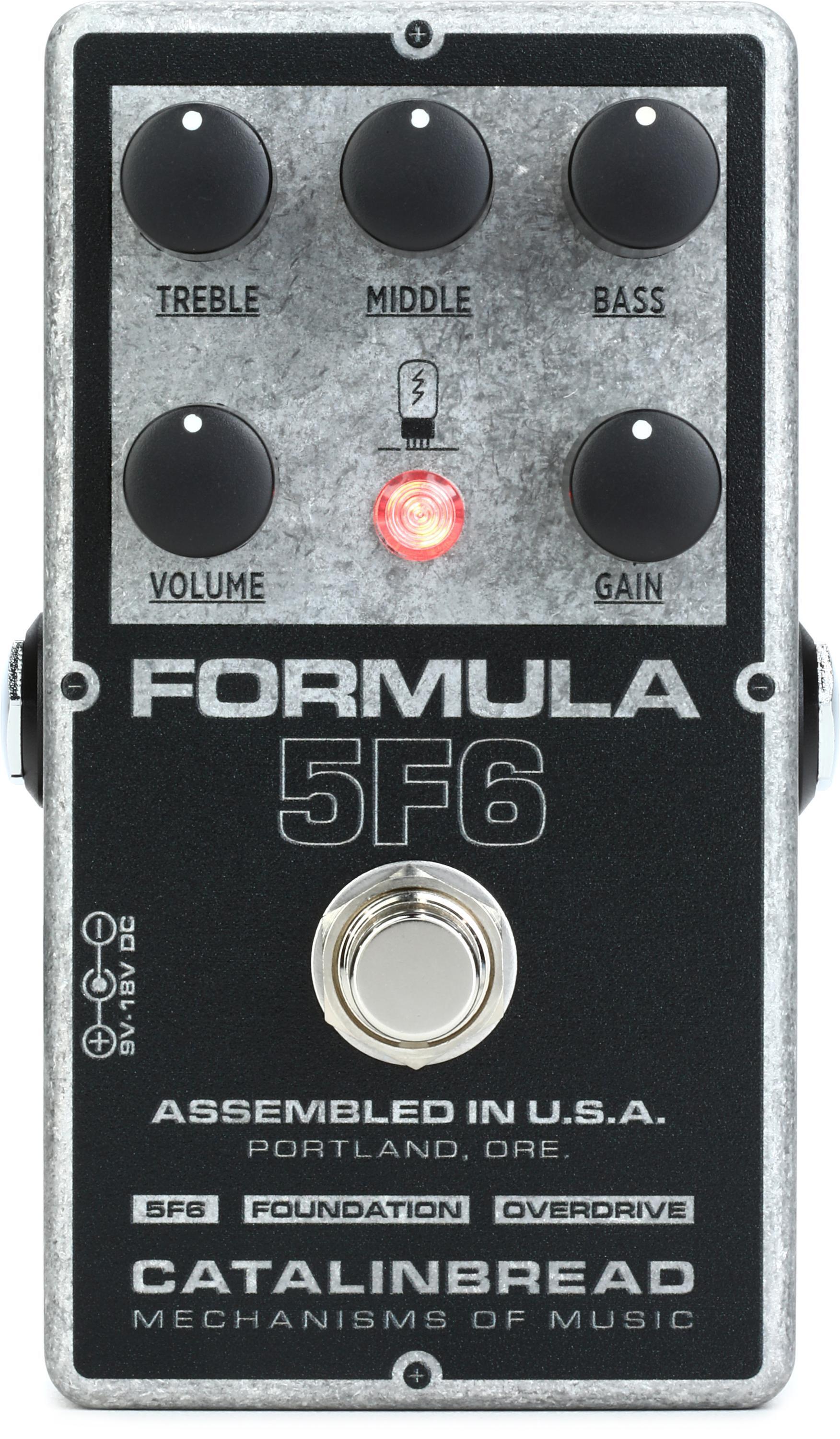 Catalinbread Formula 5F6 Tweed Bassman-style Overdrive Pedal