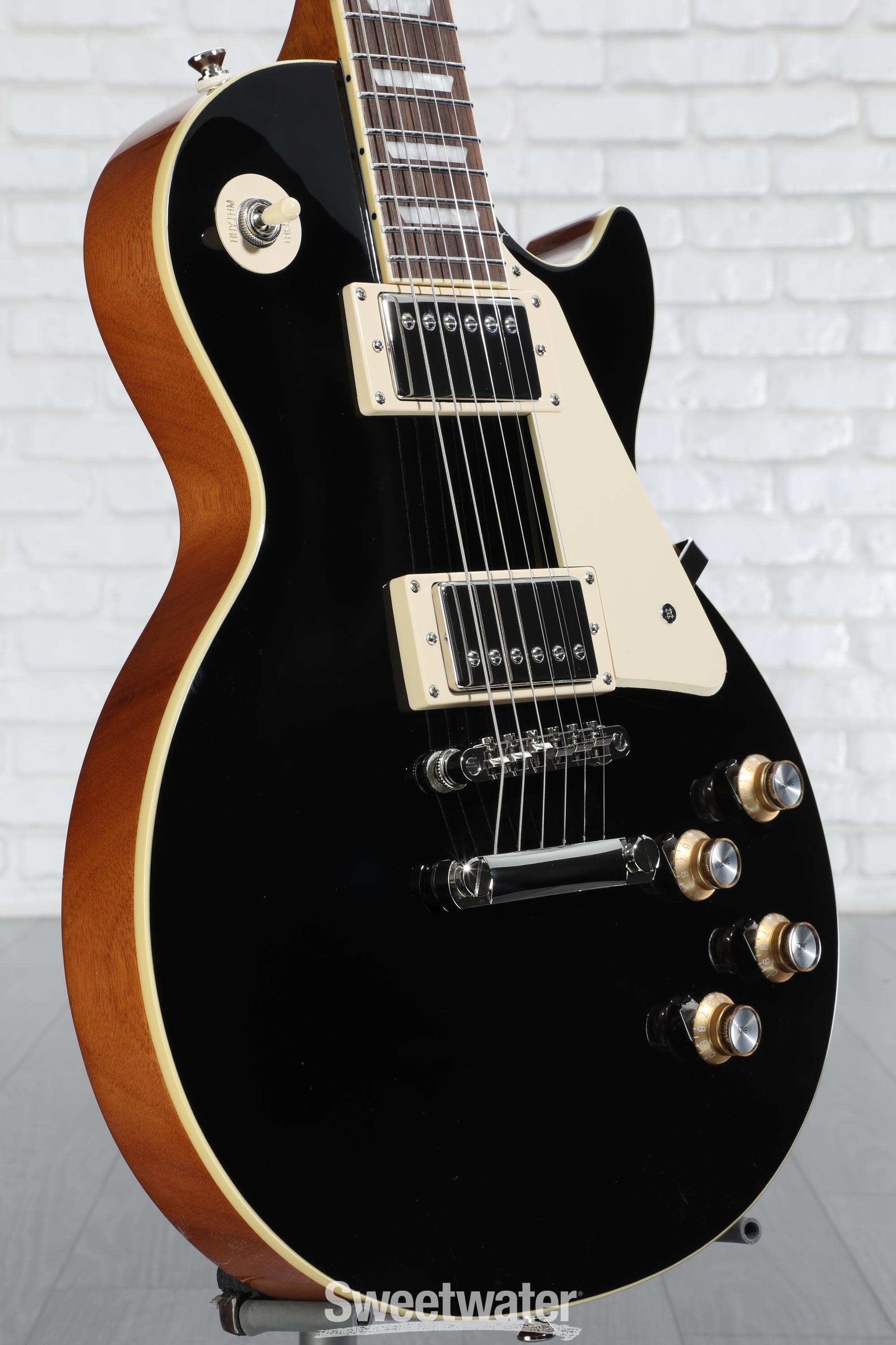 Epiphone Les Paul Standard '60s Electric Guitar - Ebony | Sweetwater