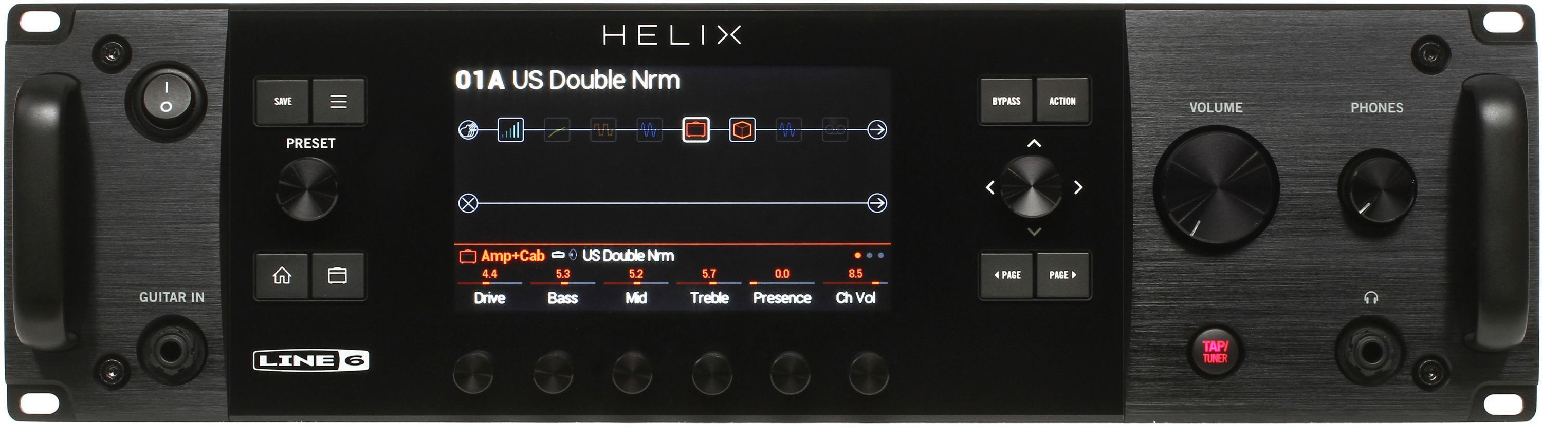 Line 6 Helix Rack Guitar Multi-effects Rack Processor | Sweetwater