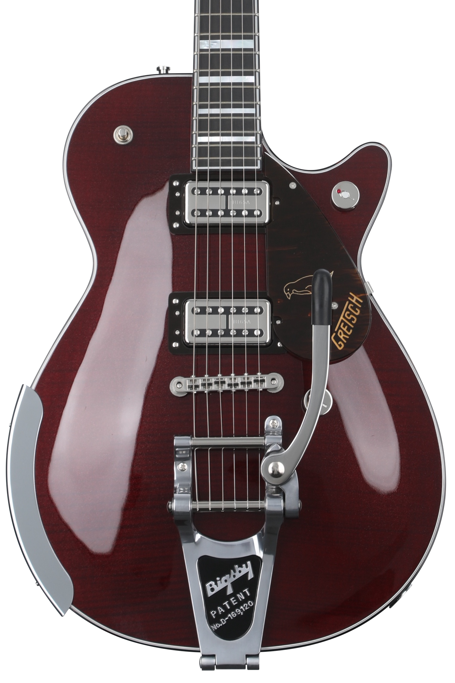 Gretsch G6134TFM-NH Nigel Hendroff Signature Penguin - Dark Cherry