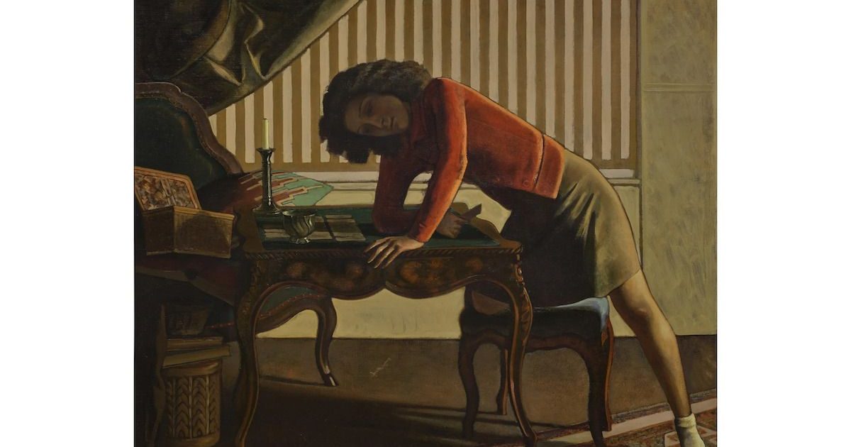 バルテュスの重要作品がオークションへ。予想落札額が高い人気を示す