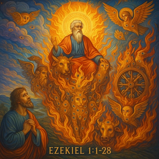 Ezekiel 1 Artwork | Bible Art