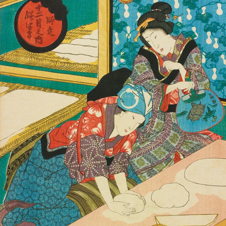 江戸時代の日用品。歌川国貞の浮世絵でみつけた庶民の道具