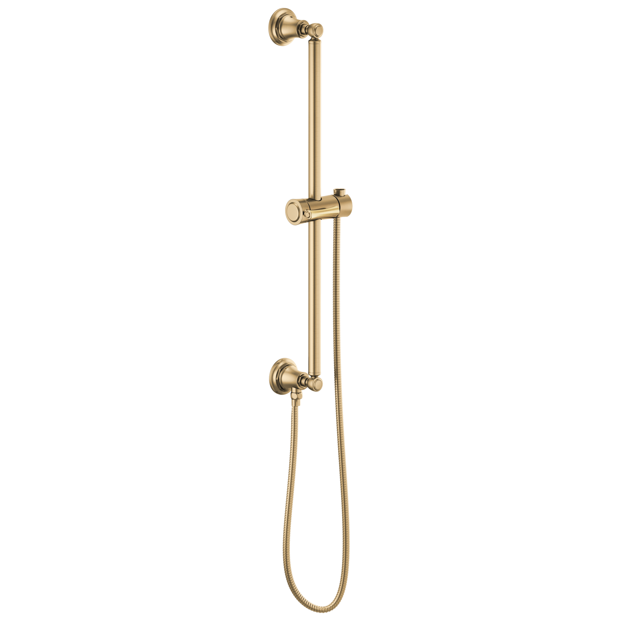 Essential™ Shower Series | Classic Round Slide Bar With Hose